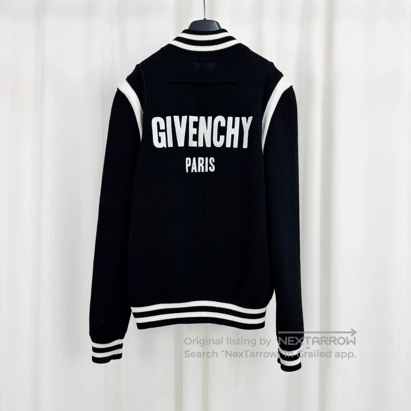 Givenchy Givenchy Embroidered Wool Baseball Jacket. Size US M / EU 48-50 / 2 - 2 Thumbnail