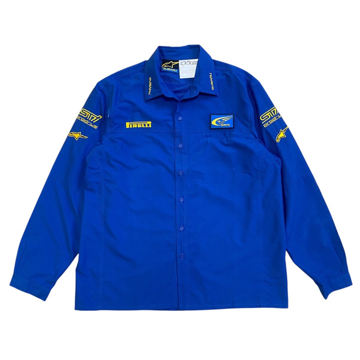 Japanese Brand × Vintage 💥SUBARU RACING PERFOMANCE BUTTON SHIRT Size US M / EU 48-50 / 2 - 3 Thumbnail