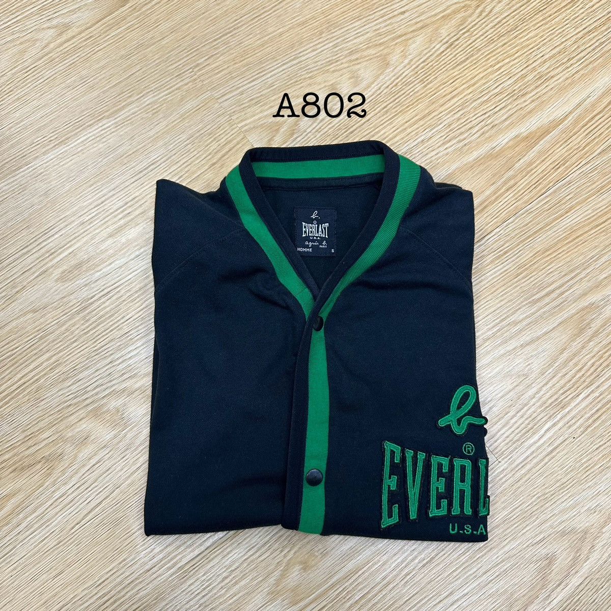 agnes b. Agnes B X Everlast Baseball Shirt A802 Size US S / EU 44-46 / 1 - 11 Thumbnail