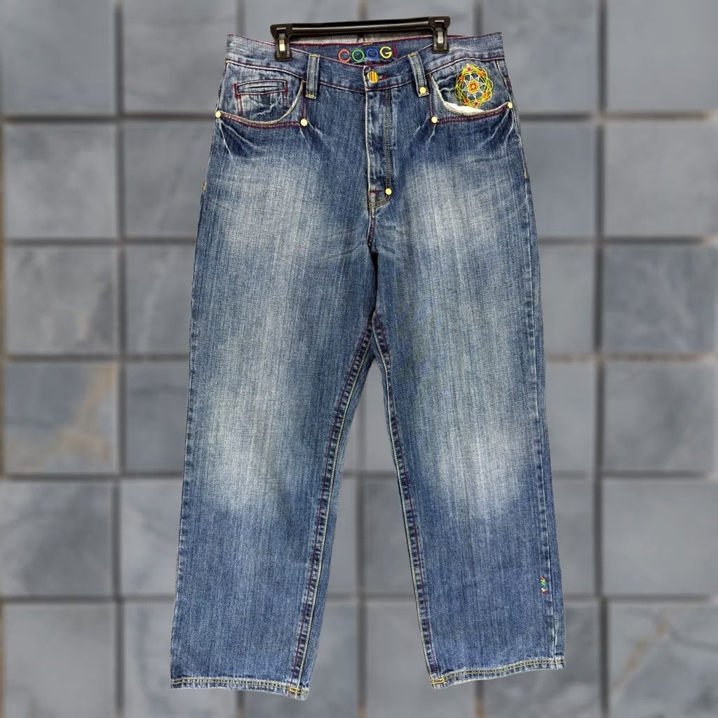 Coogi × Supreme Supreme x Coogi Baggy Jean (Blue) | Grailed