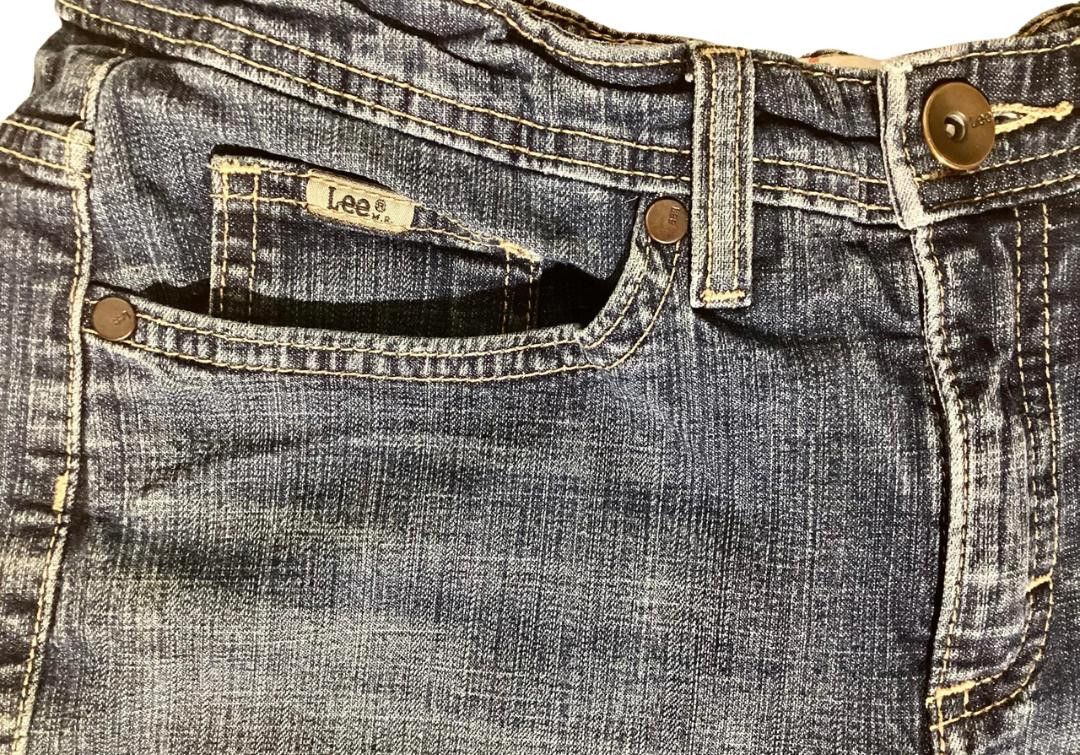 Lee Lee Women's Bootcut Lower on the Waist Blue Denim Size 8 Size 30" / US 8 / IT 44 - 6 Thumbnail