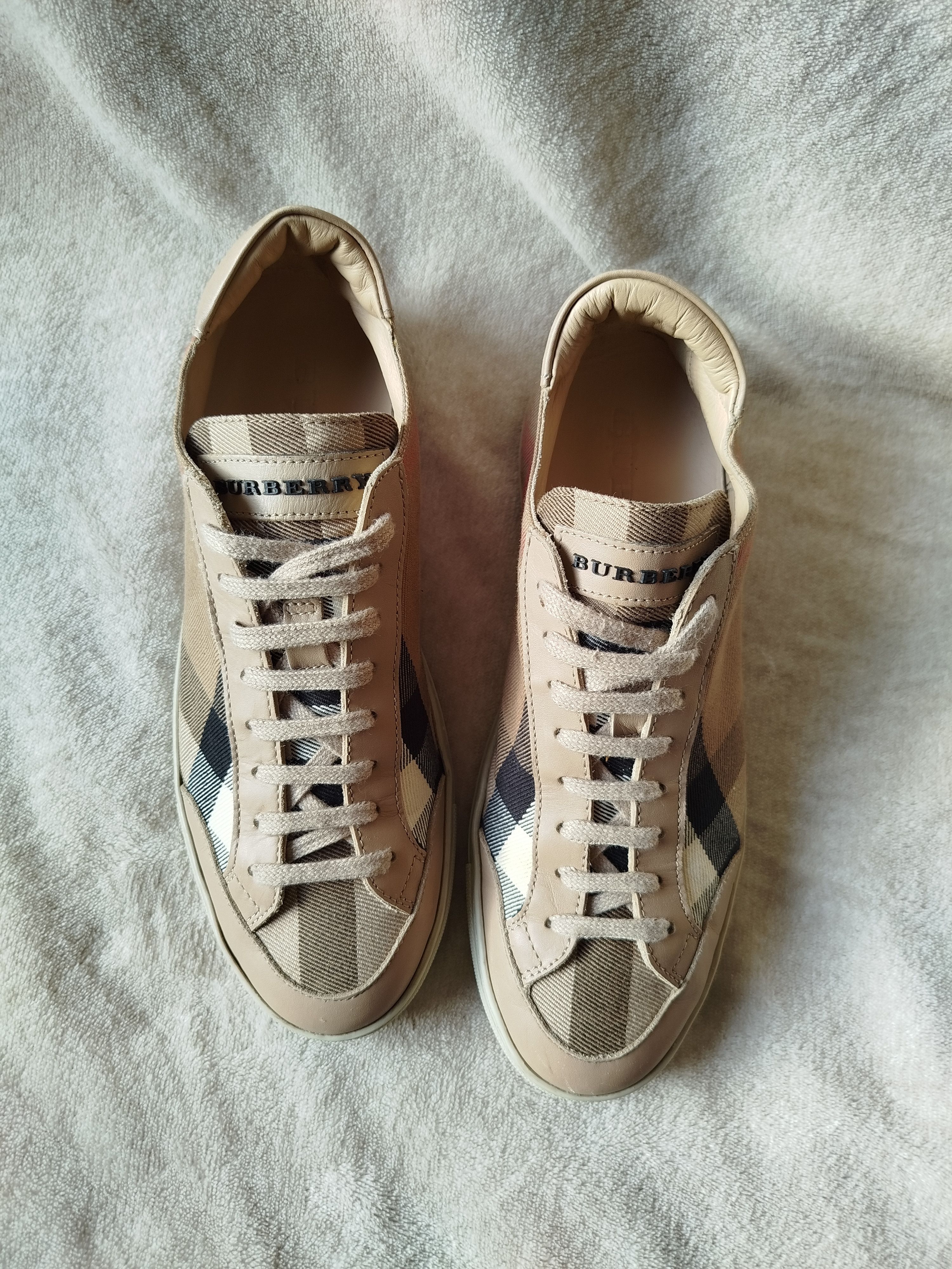 Burberry Burberry Hartsfield check house sneakers 38.5 Size US 7.5 / IT 37.5 - 2 Thumbnail