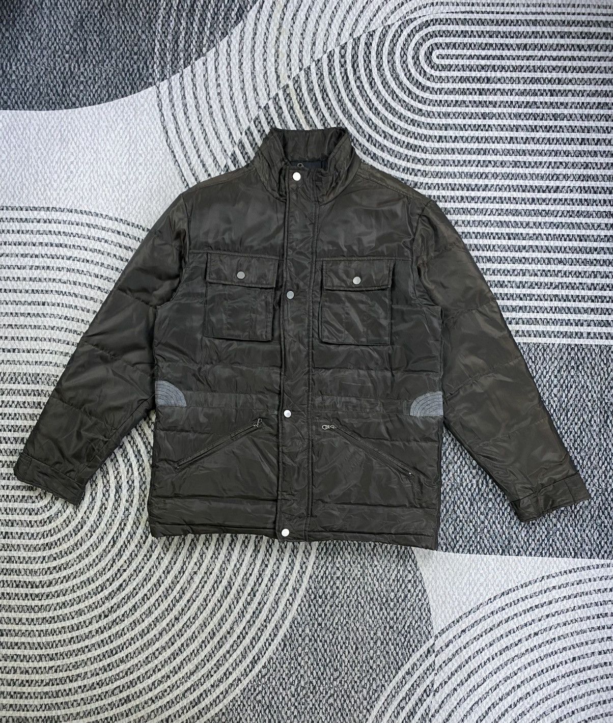 Kansai Yamamoto Vintage Kansai Jeans Brown Down Jacket Size US L / EU 52-54 / 3 - 1 Thumbnail