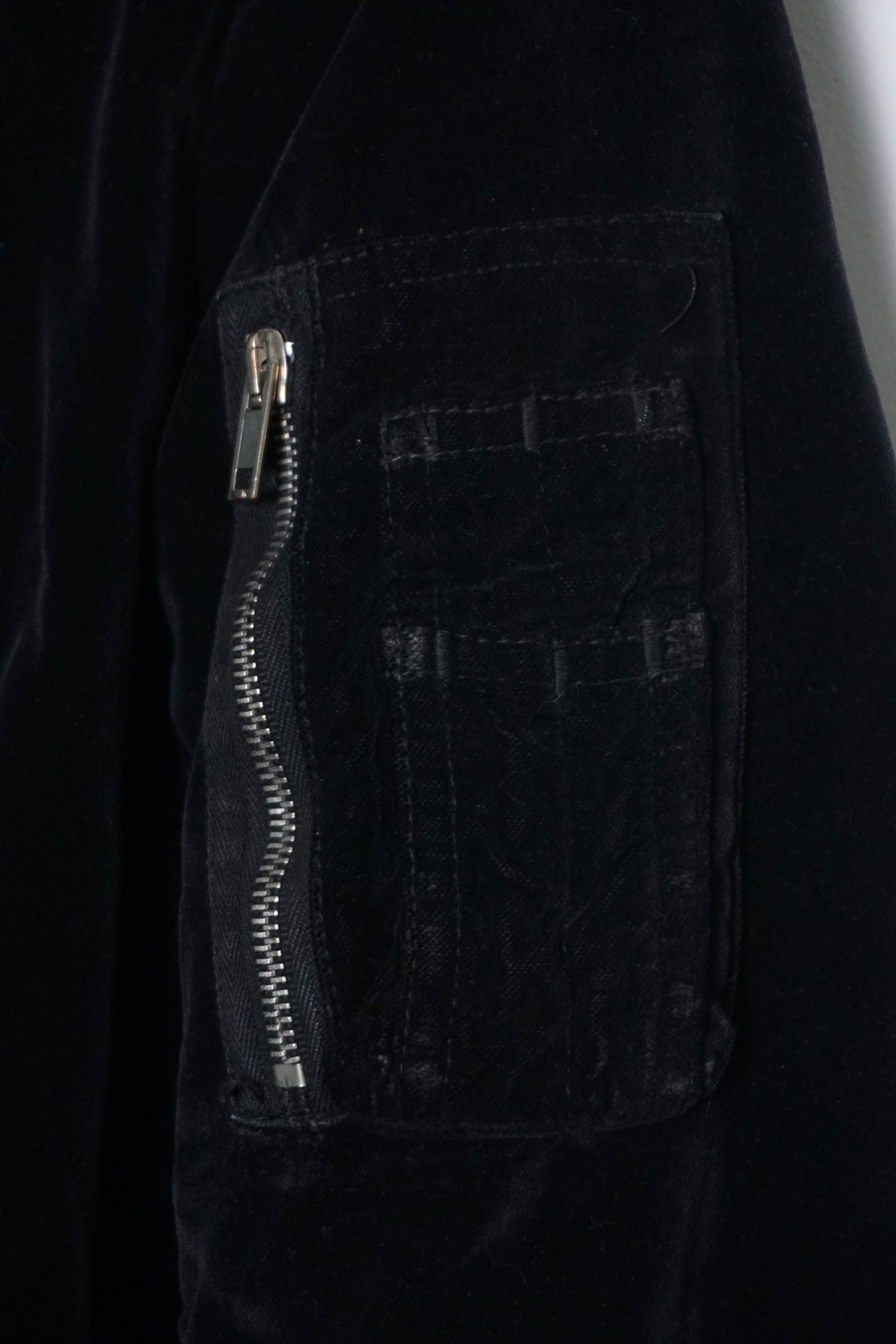 Rick Owens FW07 Crushed Velvet Exploder Parka Size US S / EU 44-46 / 1 - 14 Thumbnail