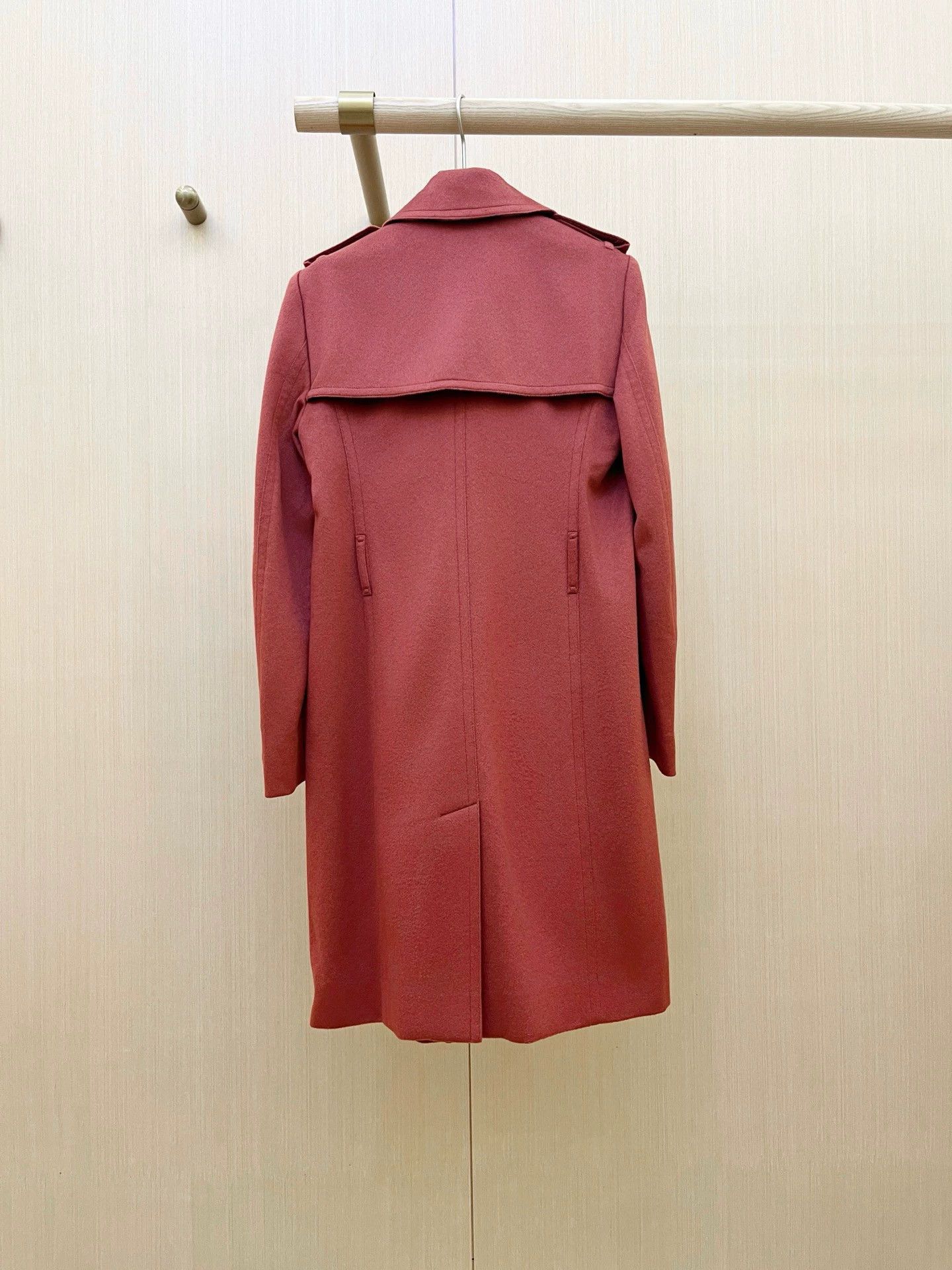 Burberry Burberry long red trench coat 38 Size XS / US 0-2 / IT 36-38 - 2 Thumbnail
