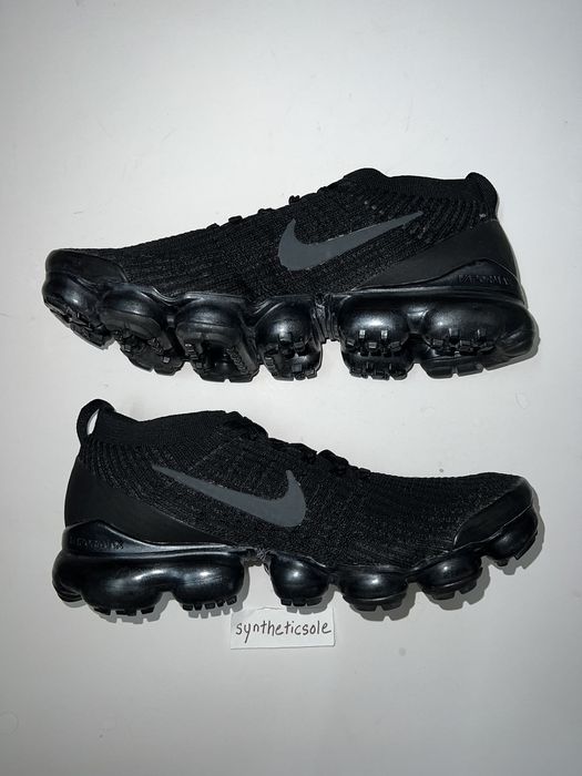 nike vapormax flyknit 3 triple black