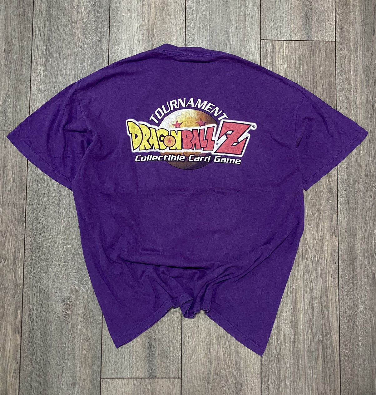 Vintage Vintage T-Shirt Dragonball Z Collectible Card Game 2002 Rare Size US XL / EU 56 / 4 - 2 Thumbnail