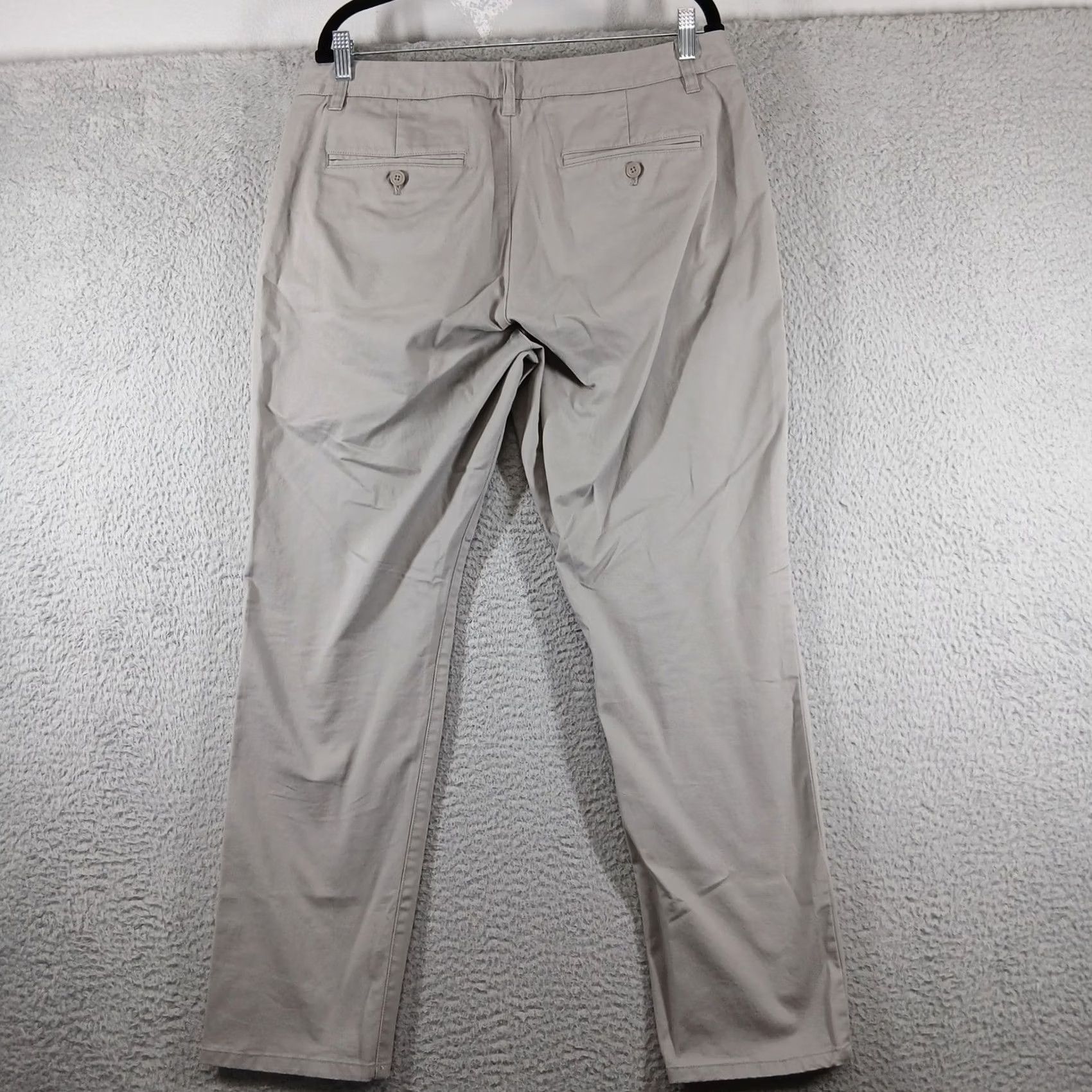 Bonobos Bonobos Chino Pants 34x30 Tan Beige Flat Front Pre-owned Slim Athletic Size US 34 / EU 50 - 3 Thumbnail