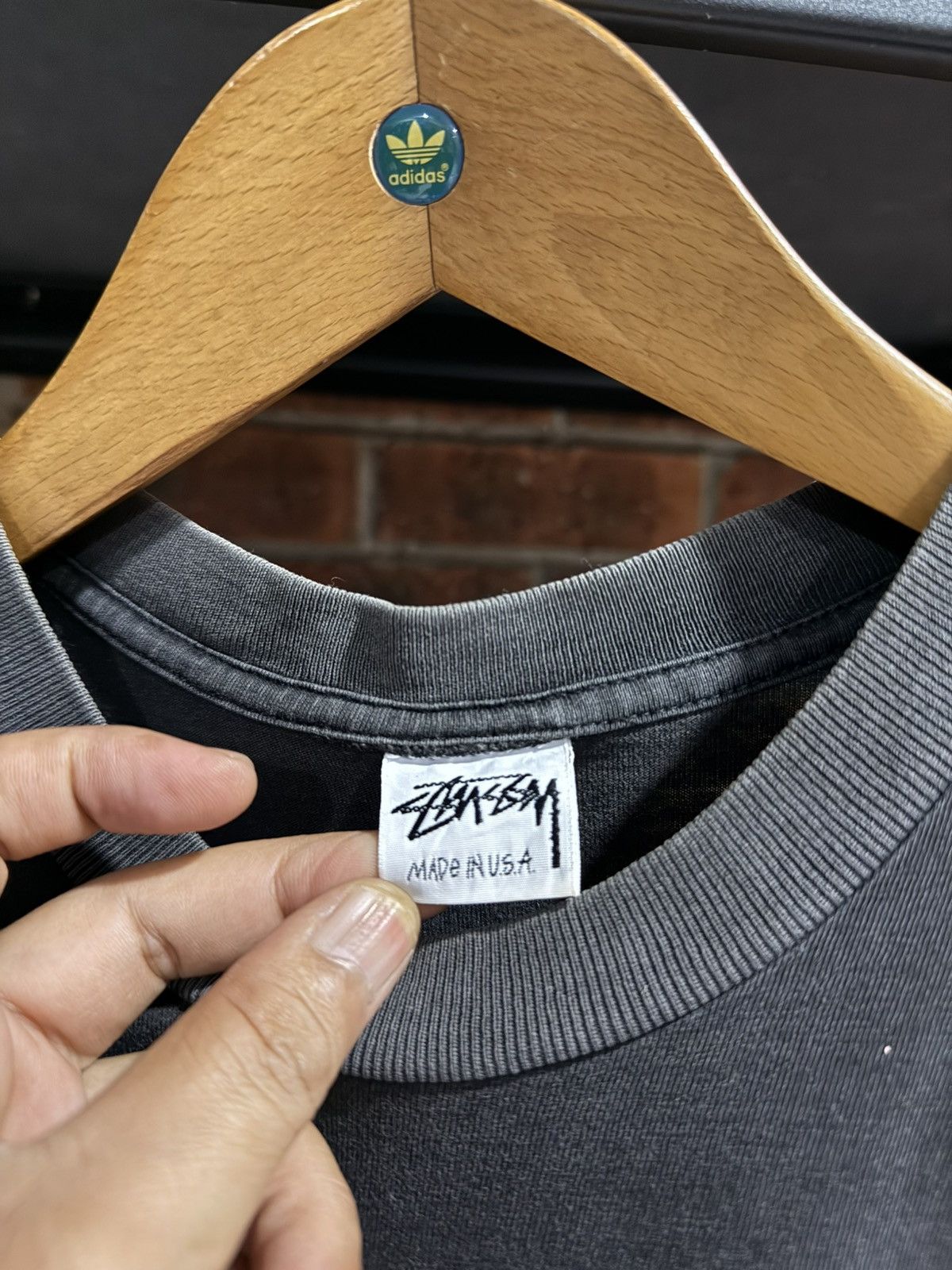 Stussy Vintage 90s Stussy Faded Usa Tee Size US S / EU 44-46 / 1 - 7 Thumbnail