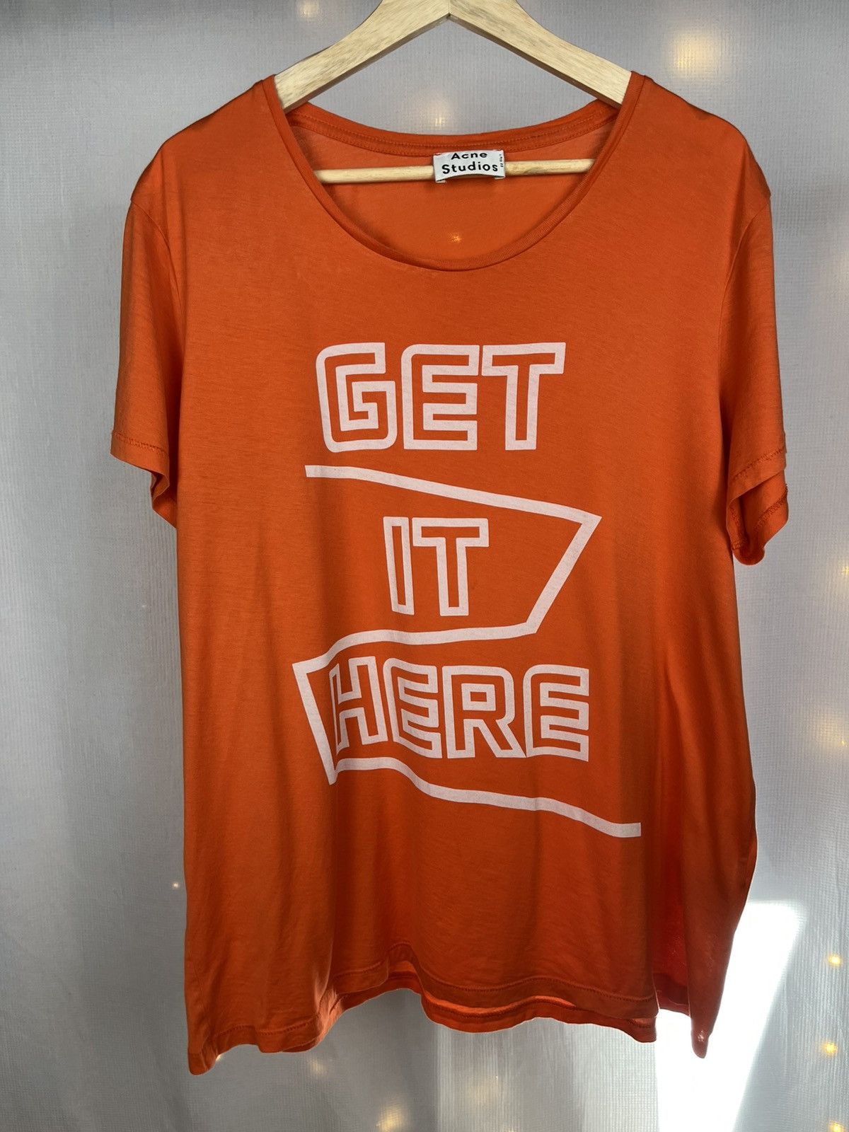 Acne Studios Acne Studios “Get It Here” Graphic Tee — SS14 — XL Size US XL / EU 56 / 4 - 1 Thumbnail