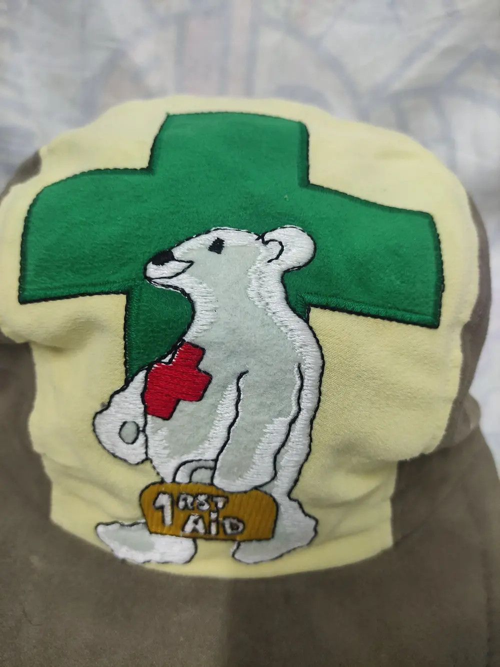 Jean Charles De Castelbajac JEAN CHARLES DE CASTELBAJAC SKI PATROL VINTAGE 5 PANEL CAP Size ONE SIZE - 4 Thumbnail