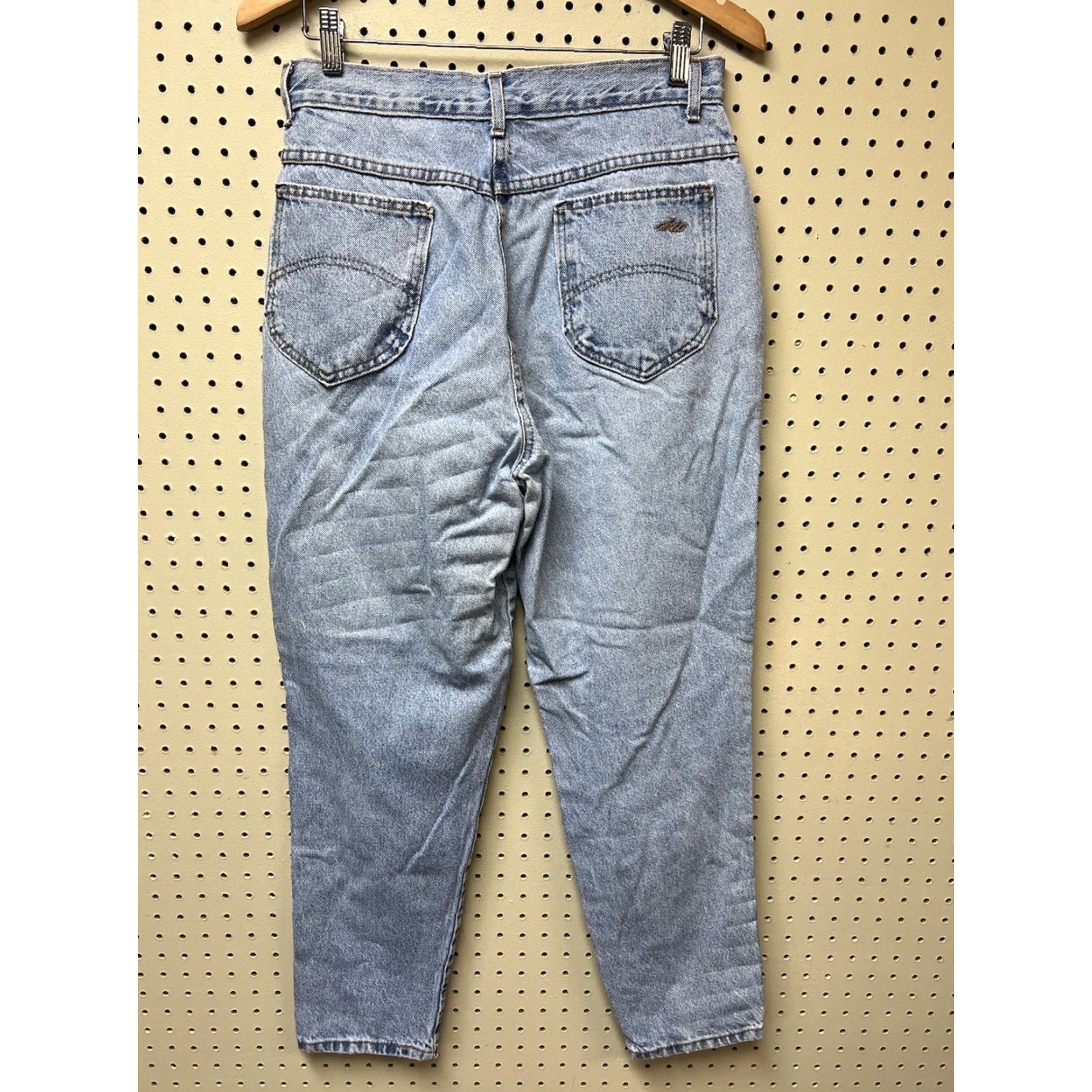 Vintage VINTAGE CHIC Jeans 5-Pocket Denim Tapered Relaxed High Rise 14 Blue Women Grunge 80s 90s USA Size 36" / US 14 / IT 50 - 2 Thumbnail