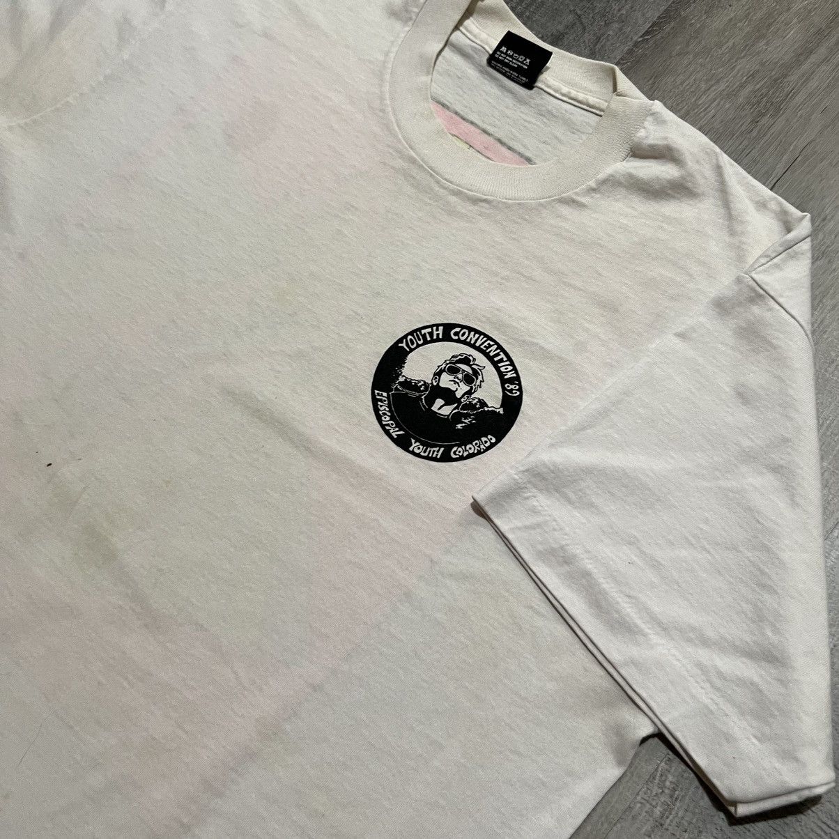 Other VTG Episcopal Youth Conv. 1989 White Grace Happens Shirt Size US XL / EU 56 / 4 - 4 Thumbnail