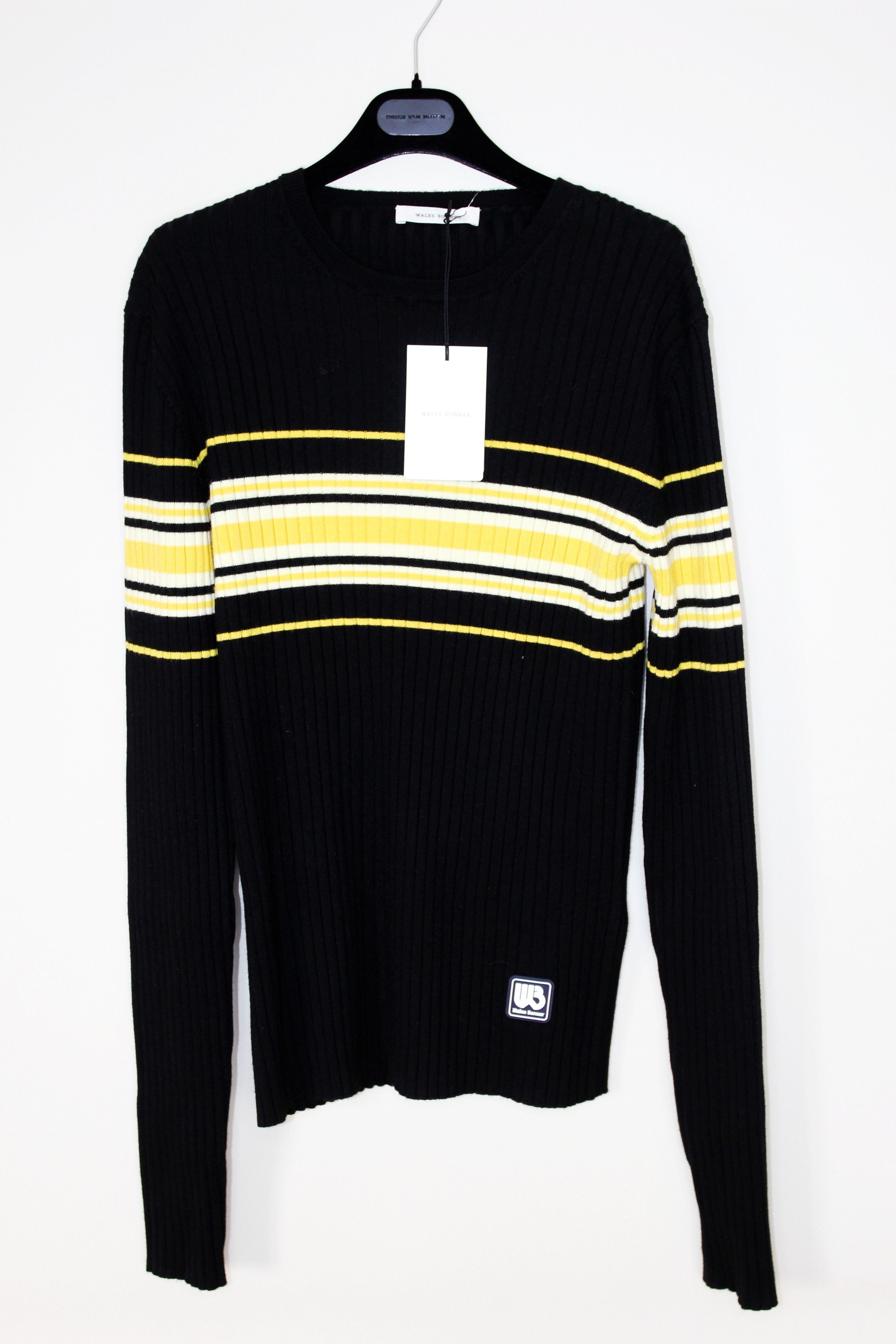 Wales Bonner BNWT AW23 WALES BONNER WOOL AND LYCRA KNIT SWEATER S Size US S / EU 44-46 / 1 - 2 Thumbnail