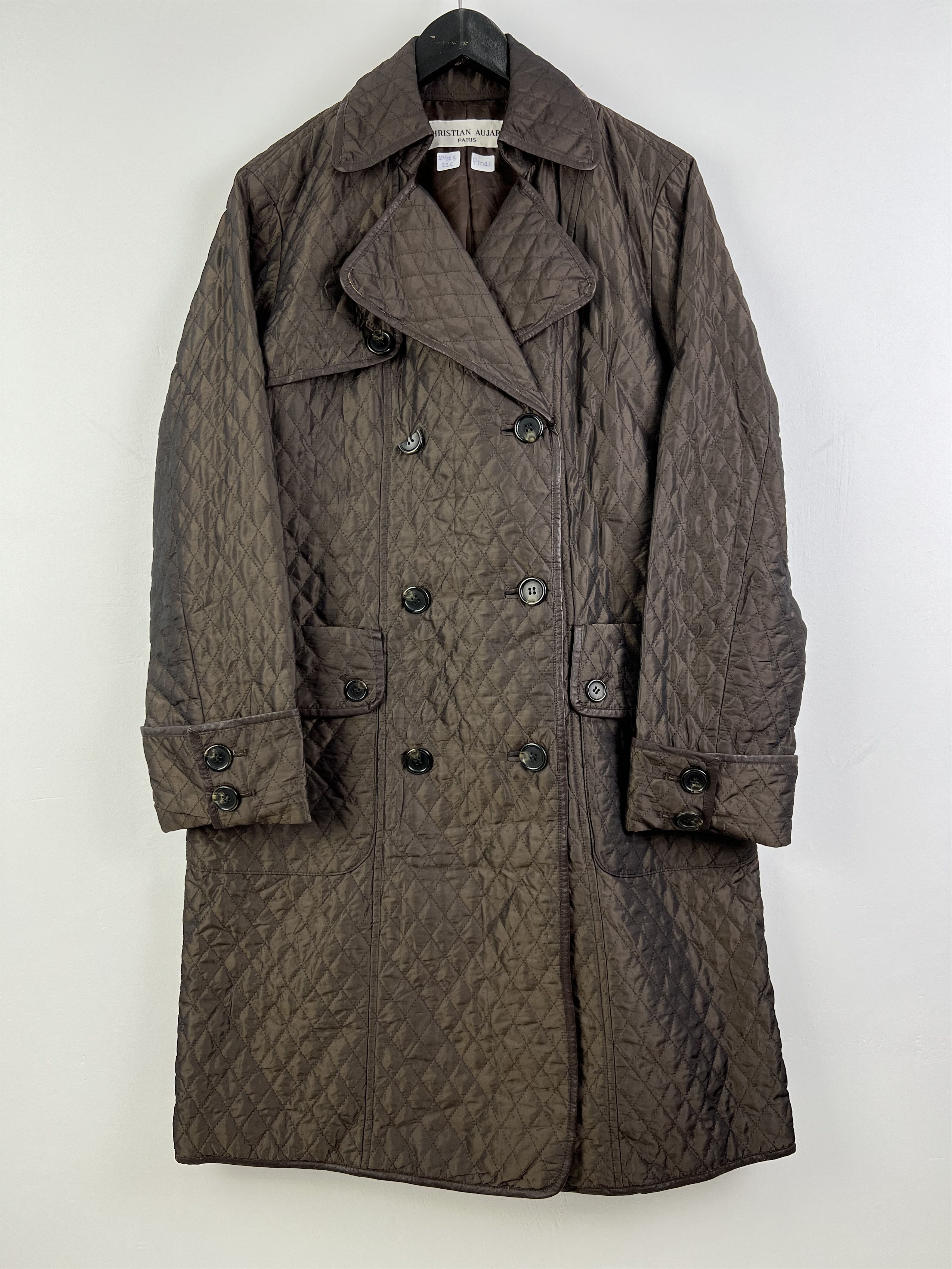 Designer × Vintage Vintage Christian Aujard Lined Polyester Coat (M) GTMPT045 Size M / US 6-8 / IT 42-44 - 1 Thumbnail