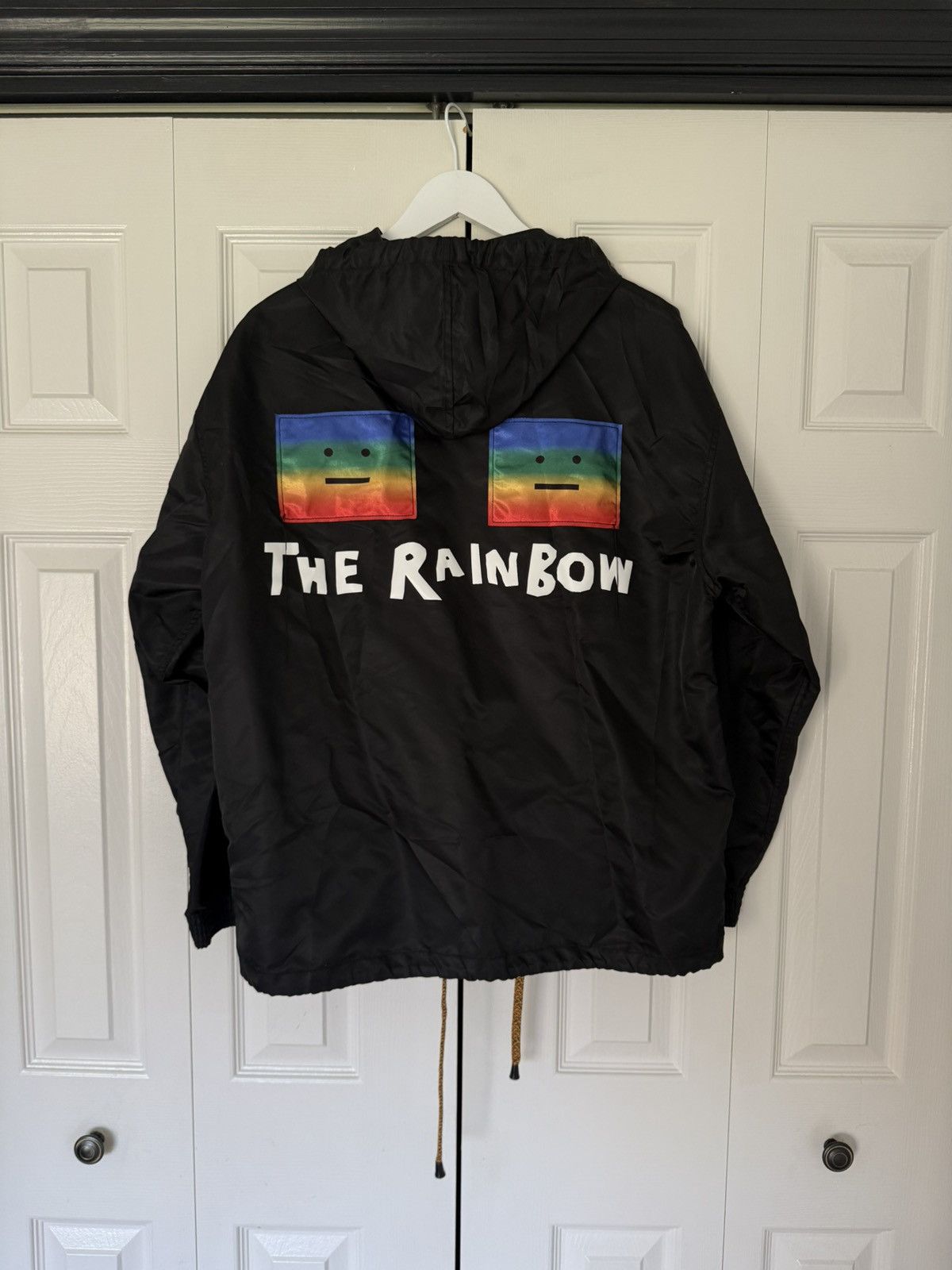 Acne Studios Acne Studios Rainbow Face Windbreaker Size US XS / EU 42 / 0 - 1 Thumbnail