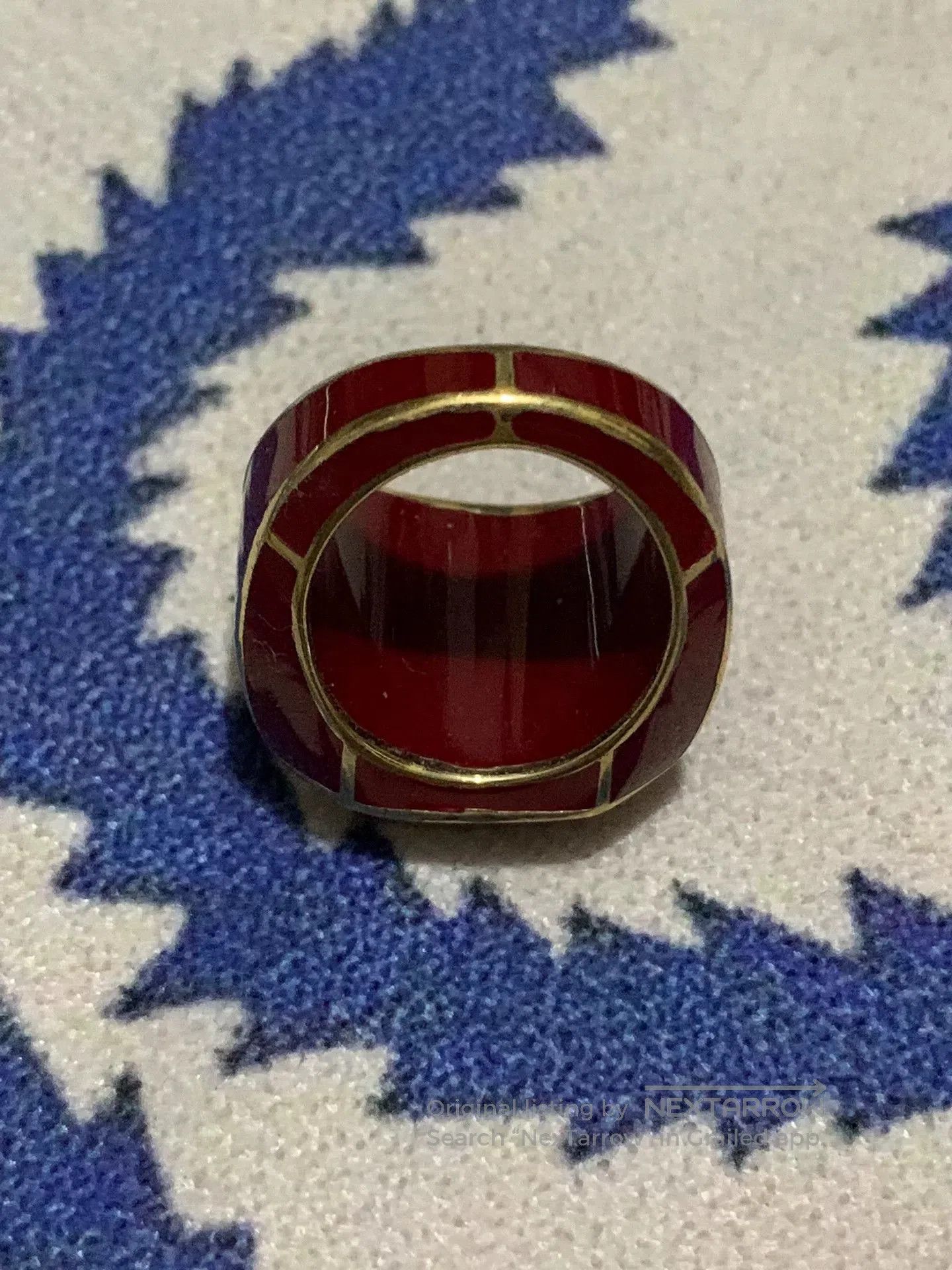 Vivienne Westwood vivienne westwood rare red enamel ring. Size ONE SIZE - 6 Thumbnail