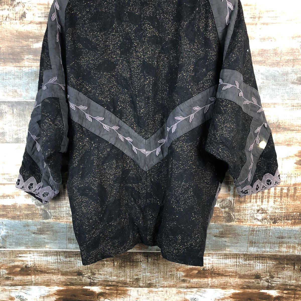 Japanese Brand Madame Points Black Knitwear #A2411 Size US L / EU 52-54 / 3 - 15 Thumbnail