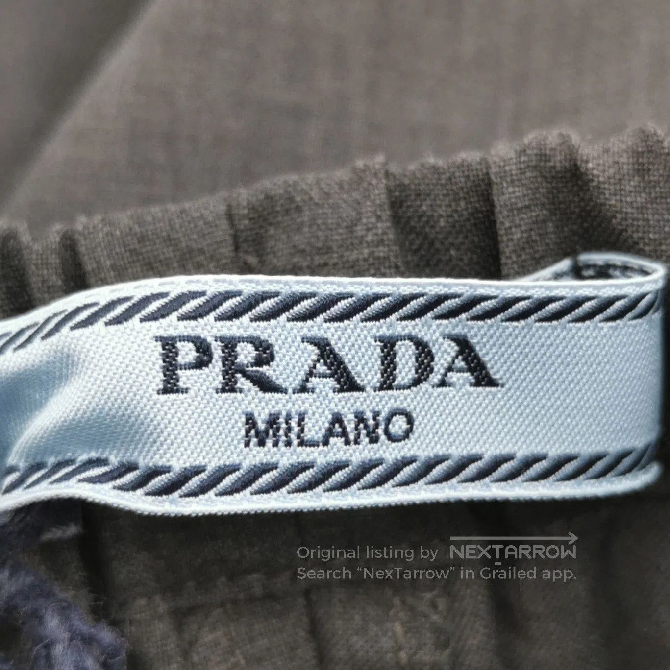 Prada Prada Wool Cargo Pants in Black . Size 39" - 4 Thumbnail