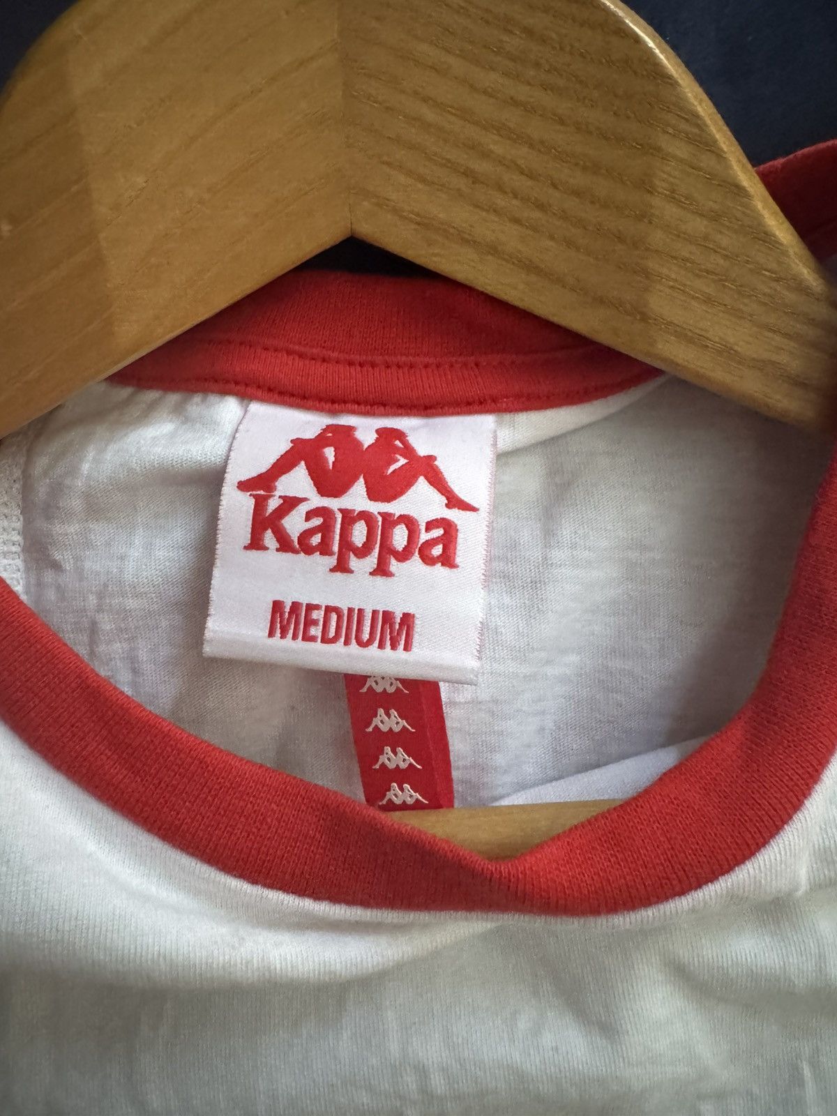 Kappa Kappa White and Red Shirt Size US M / EU 48-50 / 2 - 3 Thumbnail