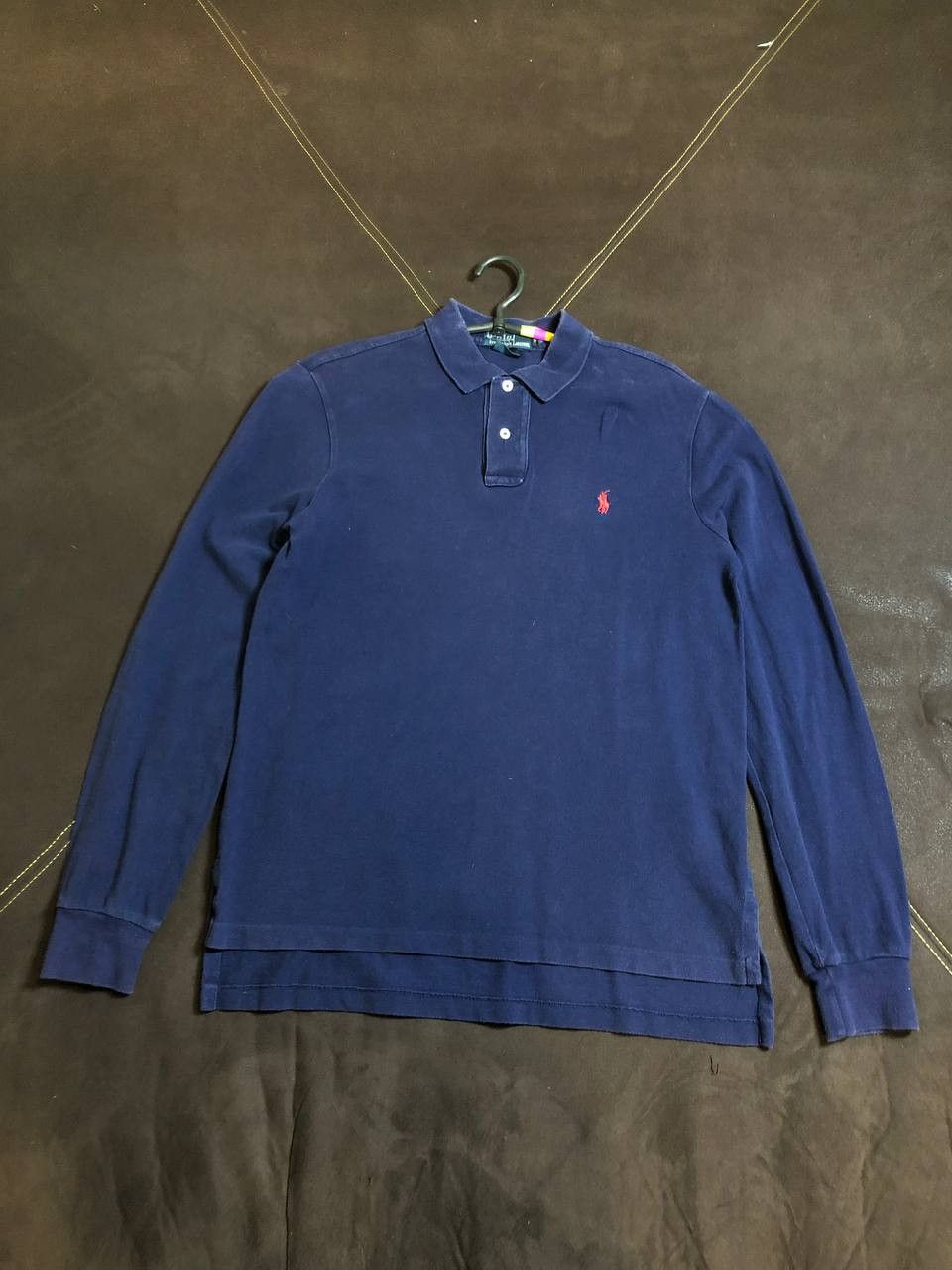 Polo Ralph Lauren Polo Ralph Lauren Navy Blue Long Sleeve Shirt Size US M / EU 48-50 / 2 - 1 Thumbnail