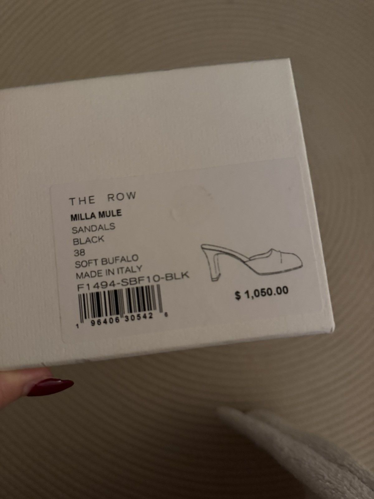 The Row THE ROW Milla Mule size 38 Size US 7.5 / IT 37.5 - 8 Thumbnail