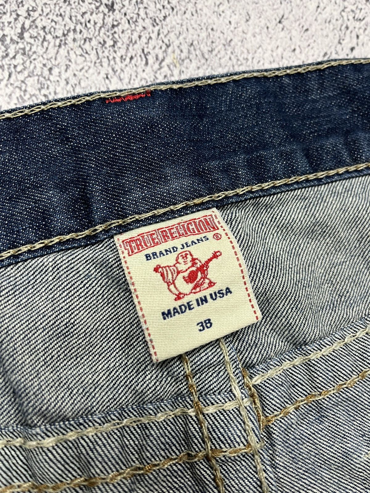 True Religion True Religion Straight Jeans Made In USA Chief Keef Style 38 Size US 38 / EU 54 - 16 Thumbnail