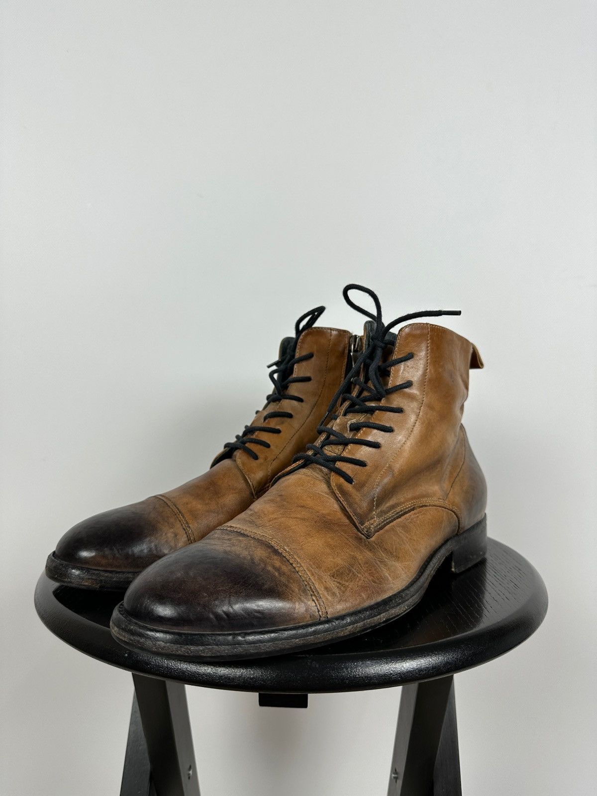 Vintage We Are The Original Hand Craft Leather Ankle Boots Size US 8 / EU 41 - 8 Thumbnail