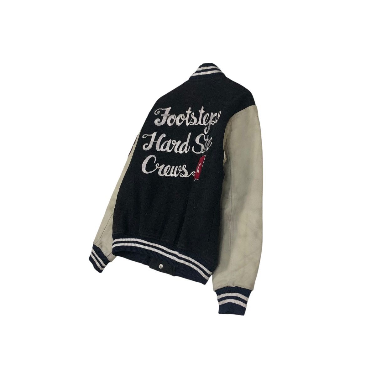 Vintage 🔥VINTAGE VARSITY JACKET LEATHER GUMUINTL UNION MADE Size US M / EU 48-50 / 2 - 12 Thumbnail