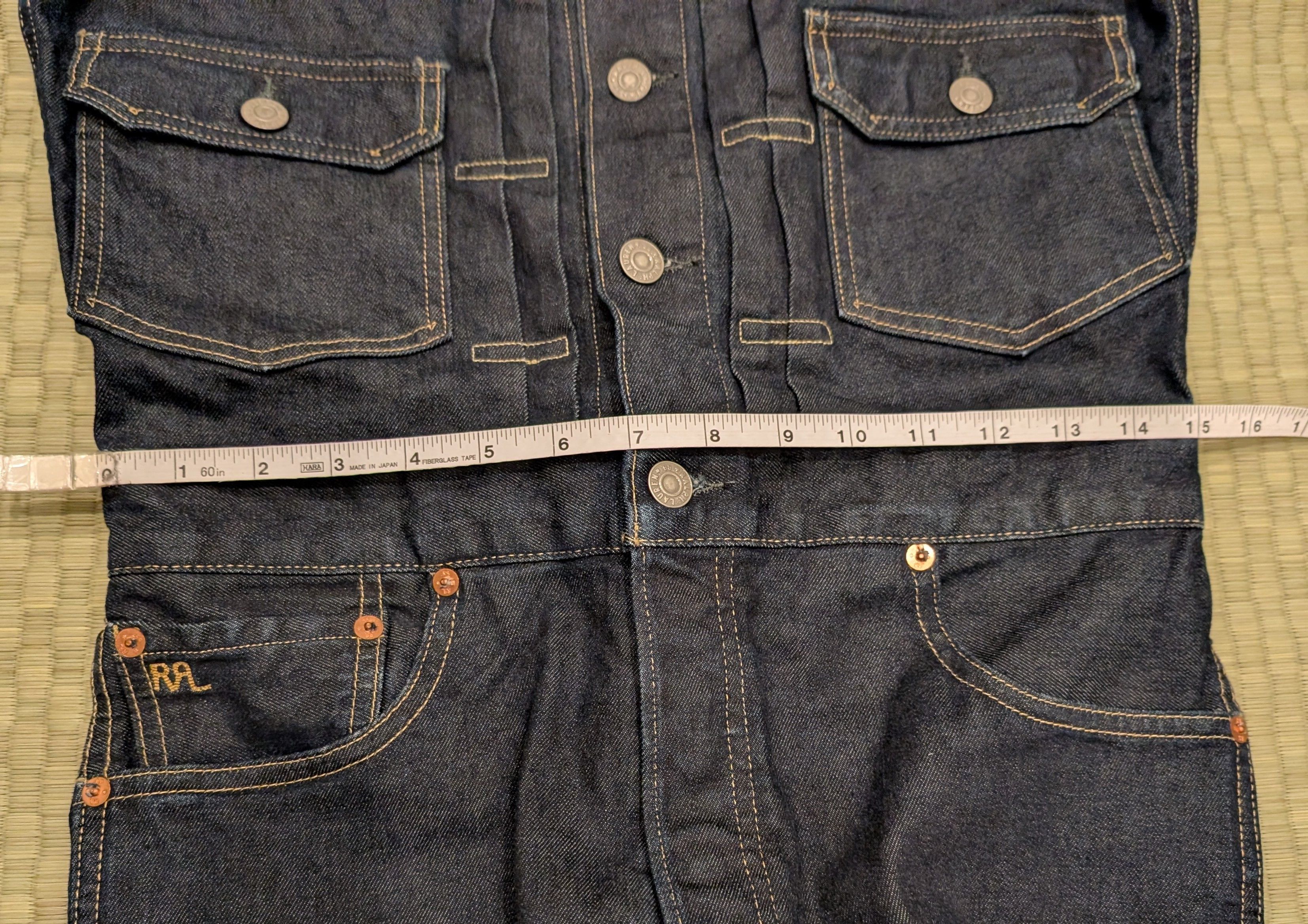 RRL Ralph Lauren RRL Ralph Lauren Double RL Ladies Type 2 Denim Coverall Size XS / US 0-2 / IT 36-38 - 6 Thumbnail