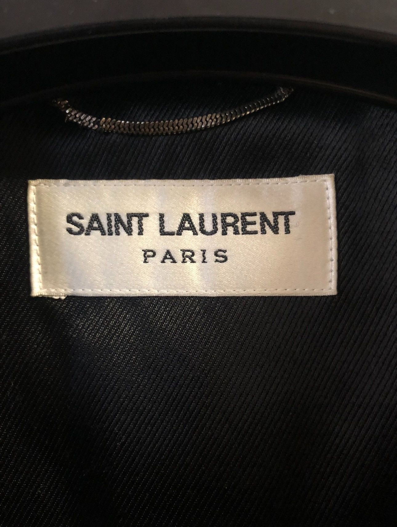 Saint Laurent Paris Saint Laurent Paris L17 Leather Jacket Sz. 52 Size US L / EU 52-54 / 3 - 7 Thumbnail