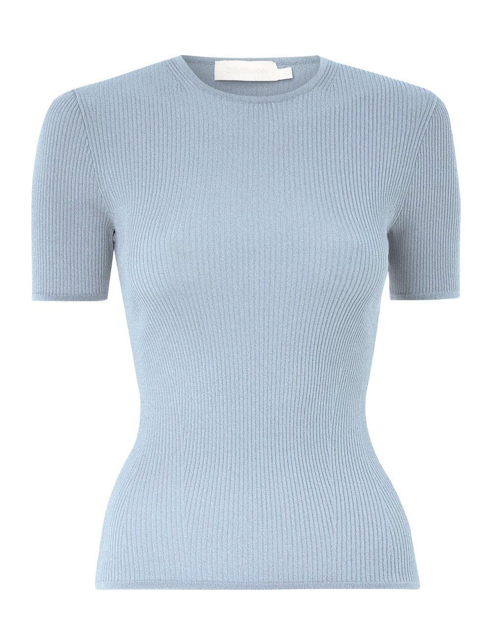 oc11z0525 Waverly Rib T-Shirt in Blue