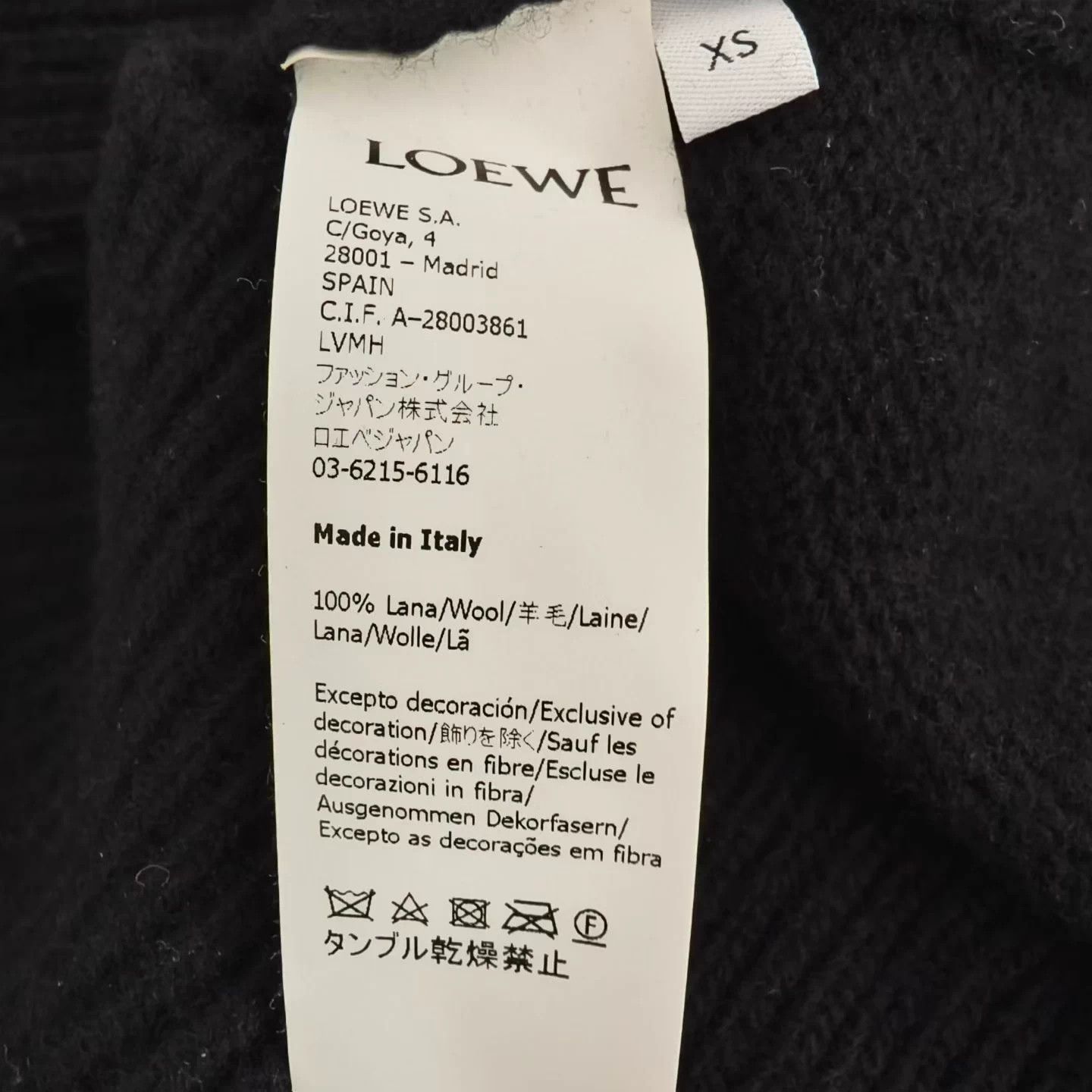 Loewe LOEWE beaded knit wool pullover xs 99 Size US XS / EU 42 / 0 - 4 Thumbnail