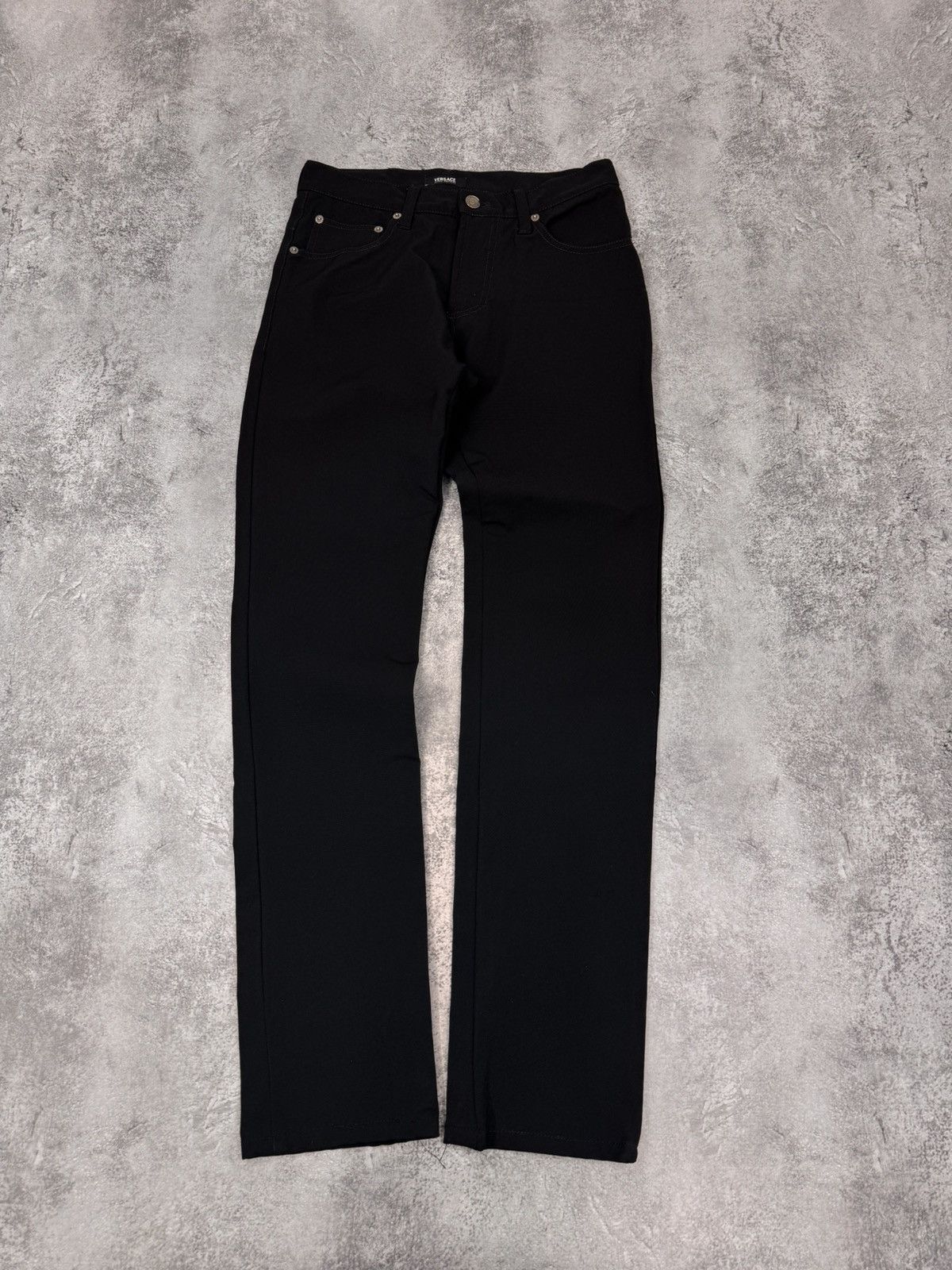 Versace Versace Jeans Couture Women Pants Black Size 30 Size 30" / US 8 / IT 44 - 4 Thumbnail