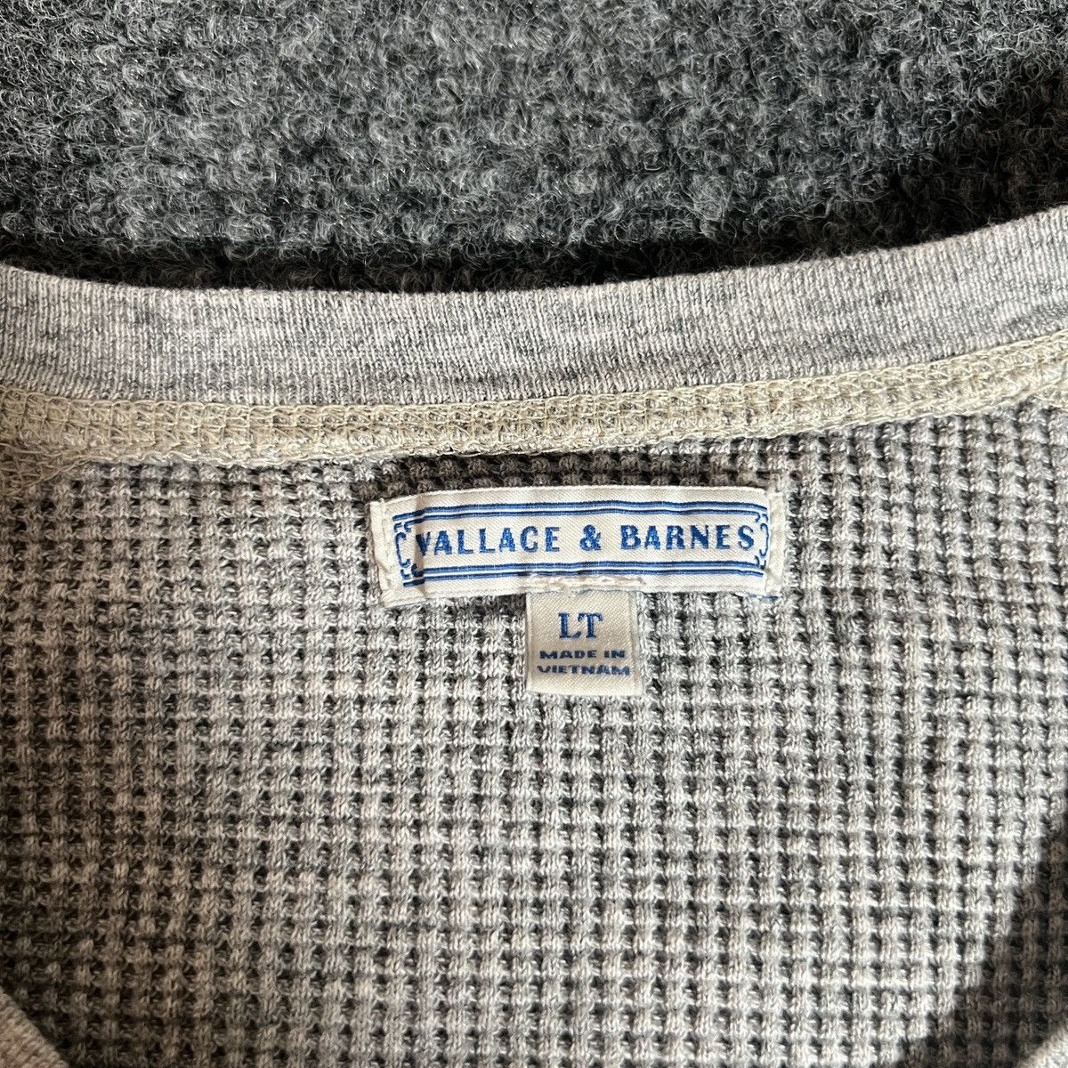 J.Crew Wallace & Barnes Waffle Crewneck Sweatshirt Size US L / EU 52-54 / 3 - 3 Thumbnail