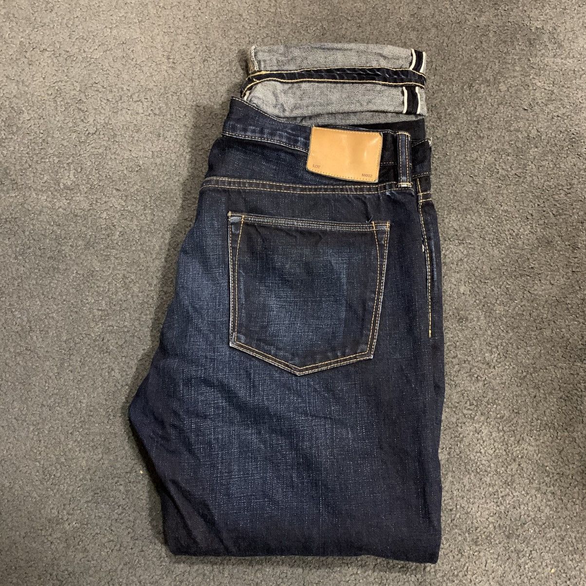Simon Miller M002 Slim Raw Selvedge Jeans Made in USA 34x32