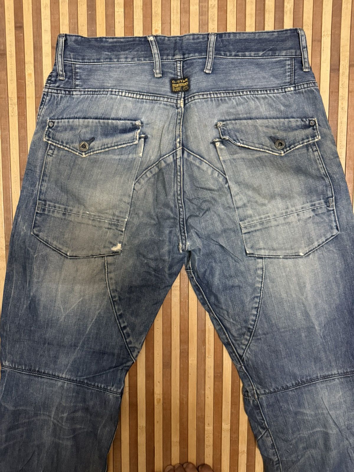 G-Star G-Star Denim Carpenter Pants / Streetwear / Multipocket W34 Size US 34 / EU 50 - 8 Thumbnail