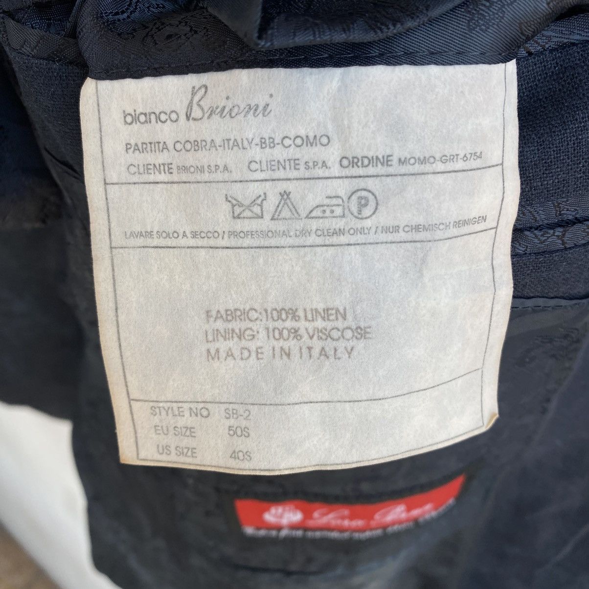 Brioni Biannco Brioni By Loro Piana Blazers Size 40S - 14 Thumbnail