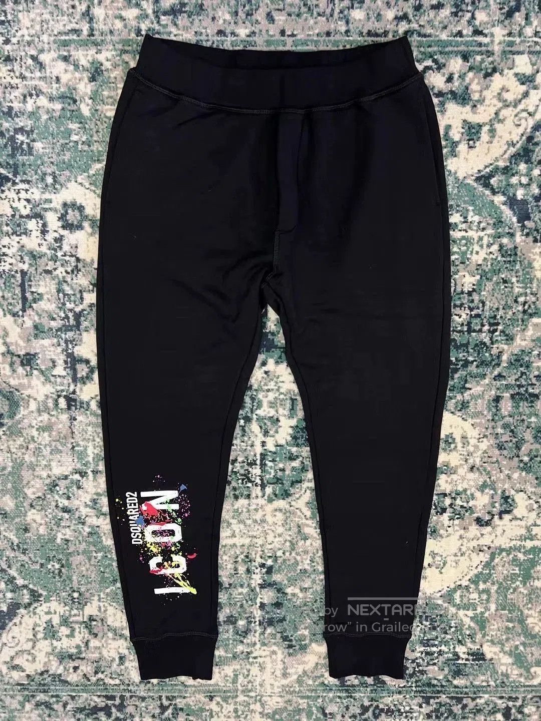 Dsquared2 Multi Colored Graphic Sweatpants. Size US 30 / EU 46 - 1 Thumbnail