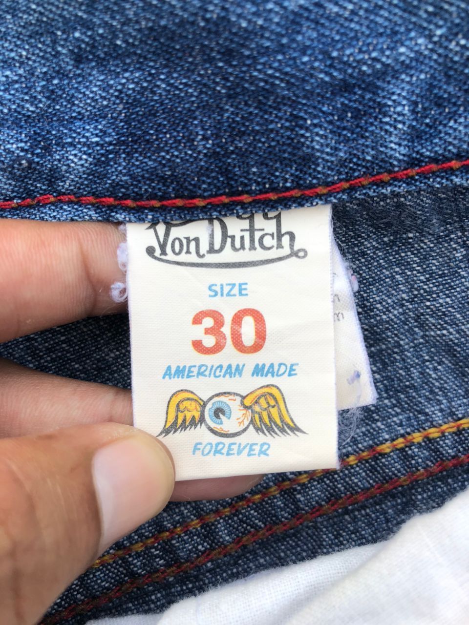 Von Dutch Von Dutch Denim Blue Jeans Size US 30 / EU 46 - 4 Thumbnail