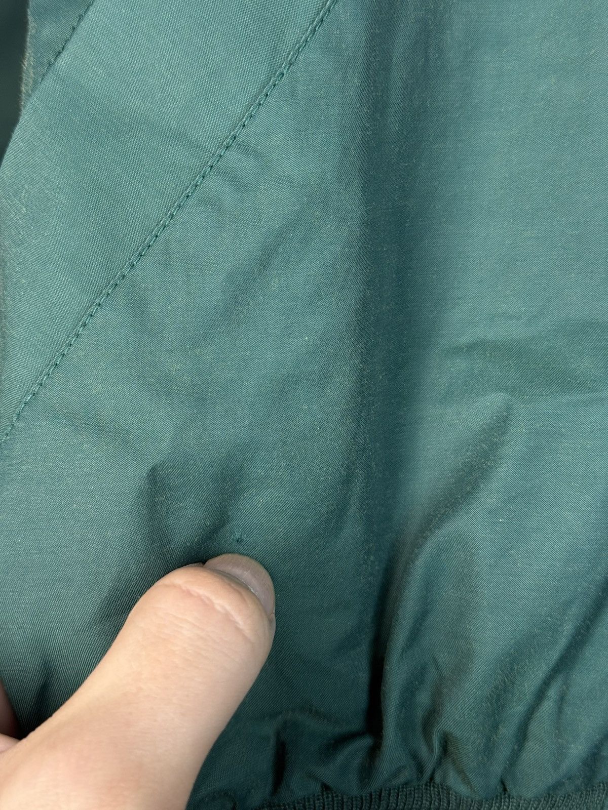 Yves Saint Laurent Green 90s YSL Bomber Vintage Jacket Yves Saint Laurent Size US M / EU 48-50 / 2 - 25 Thumbnail