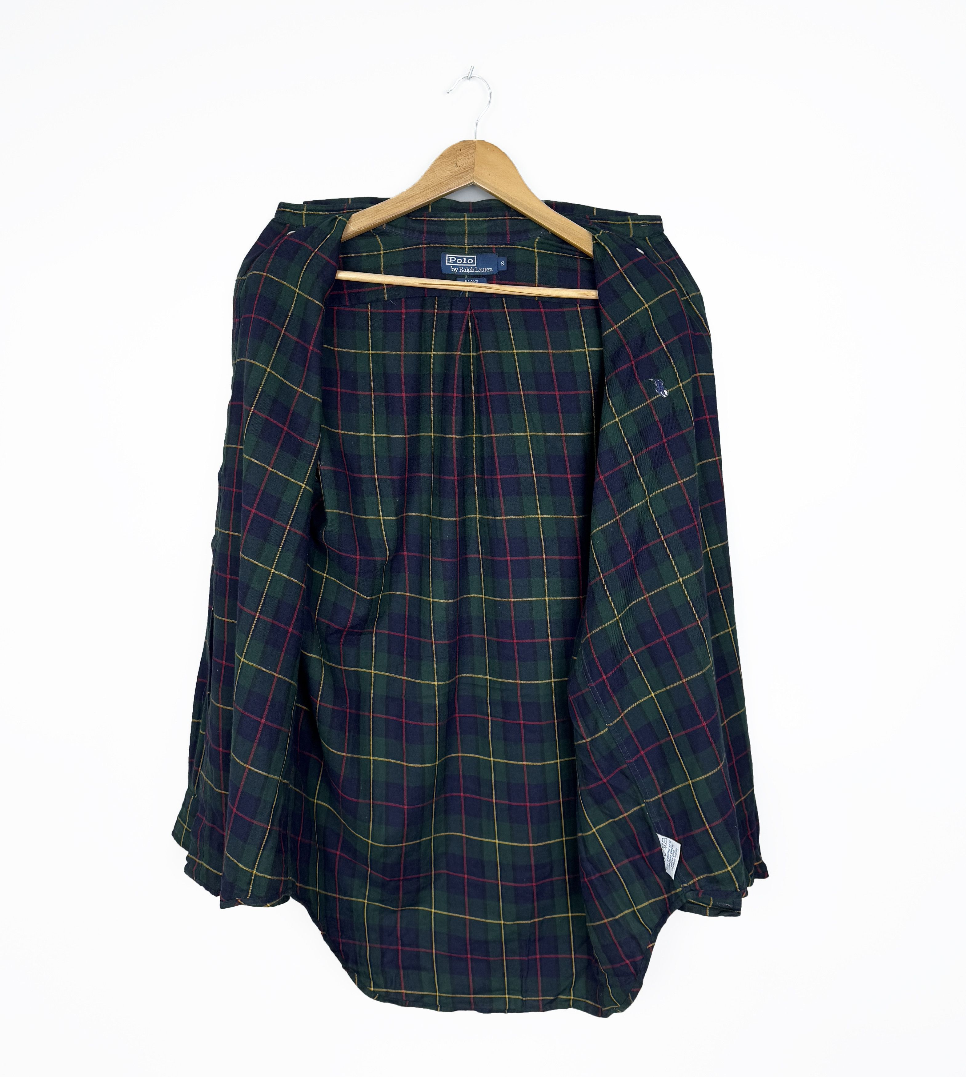 Polo Ralph Lauren Polo RALPH LAUREN Vintage Checkered Button Ups Overshirt Size US S / EU 44-46 / 1 - 5 Thumbnail