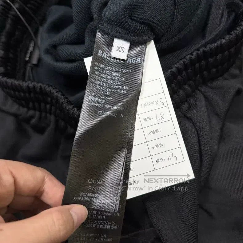 Balenciaga Balenciaga size XS Coke Wave Black Sports Pants Size US 27 - 4 Thumbnail