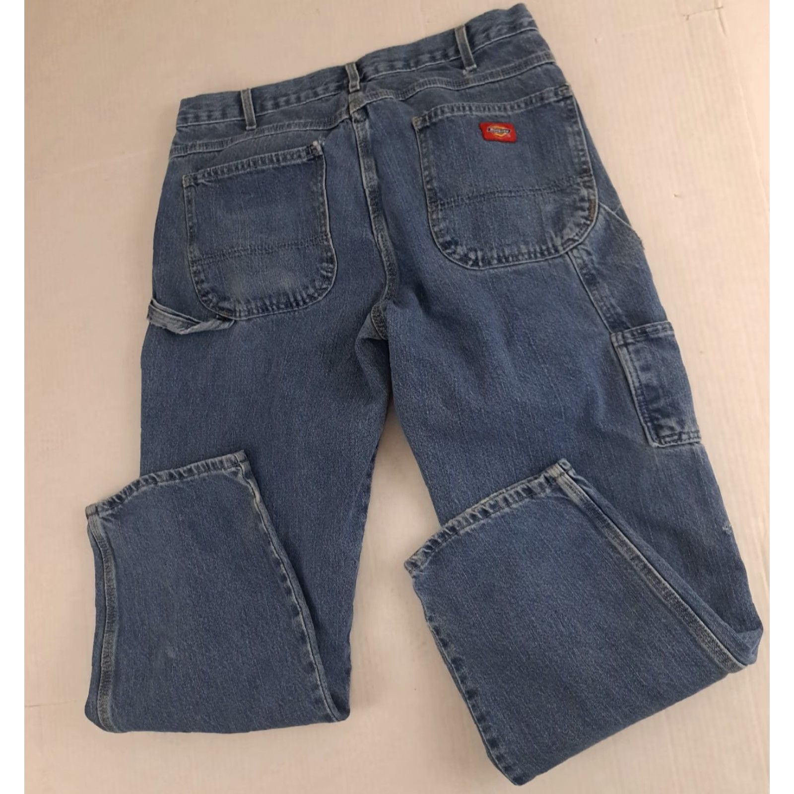 Dickies VINTAGE Dickies Jeans Carpenter 34 Regular Men 5-Pocket Denim Blue 30Inseam Jeans Mens Size US 34 / EU 50 - 6 Thumbnail