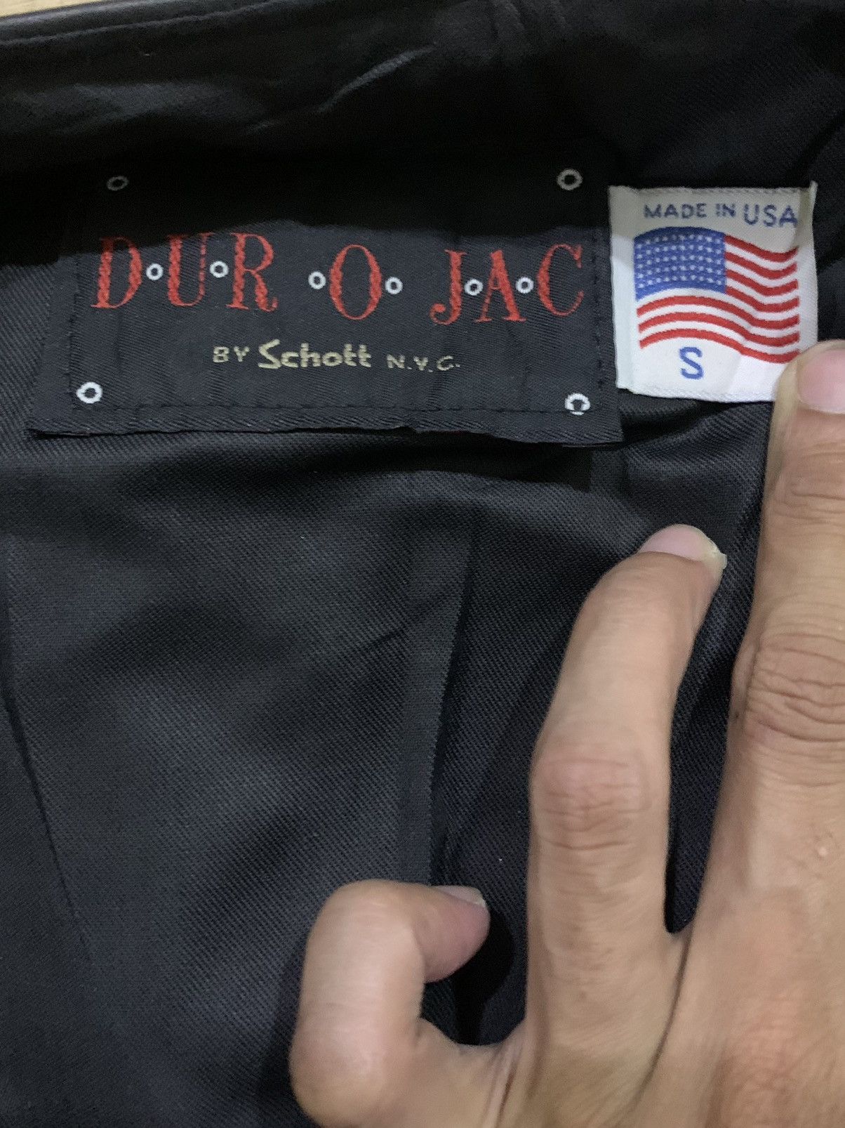 Schott 🔥Last Drop🔥 Vintage Schott Punk Leather Pocket Vest Size US S / EU 44-46 / 1 - 9 Thumbnail