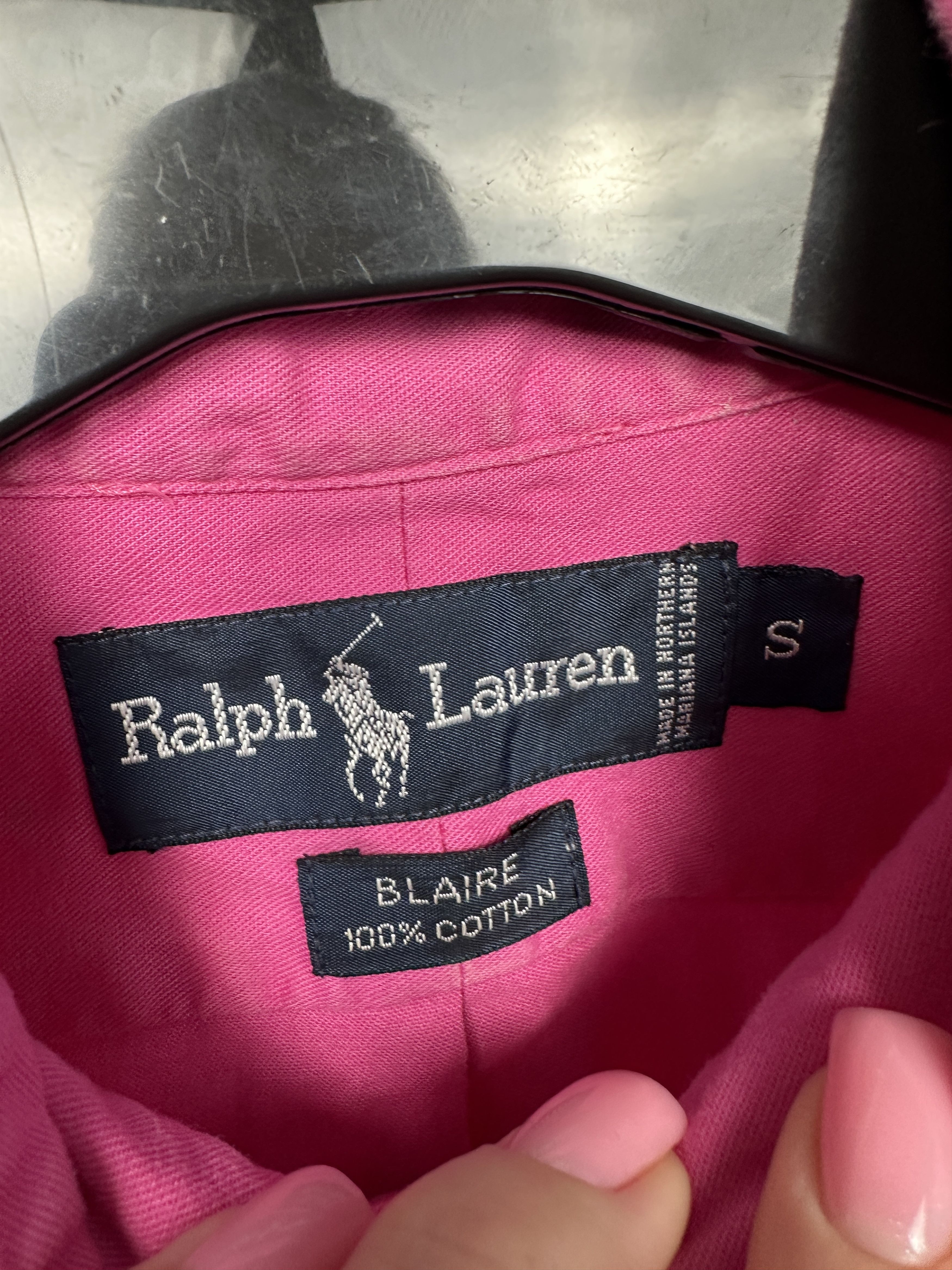 Polo Ralph Lauren × Ralph Lauren × Vintage Polo Ralph Lauren Vintage Mens Heavy Cotton Shirt Size US S / EU 44-46 / 1 - 5 Thumbnail