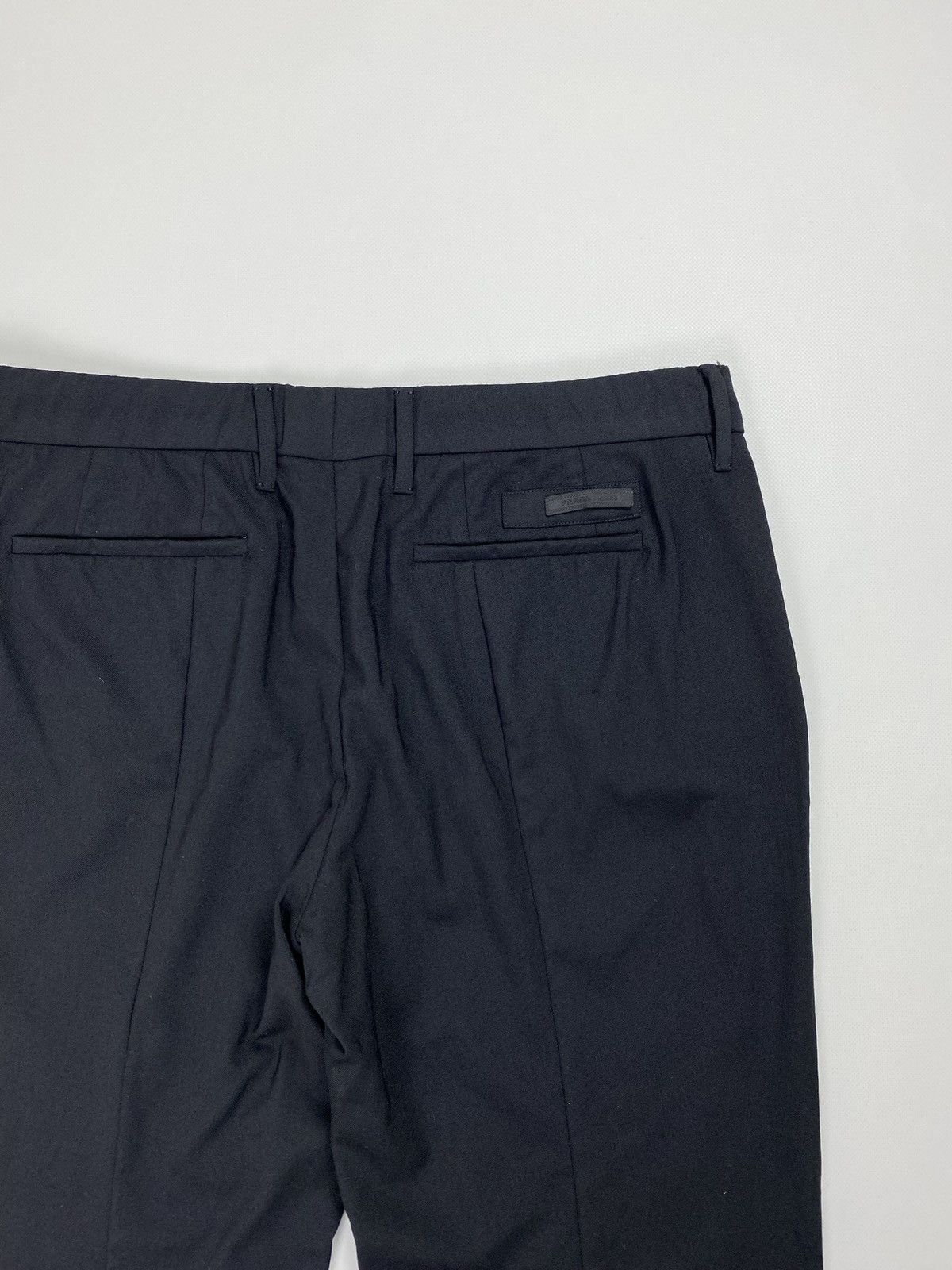 Prada × Vintage Prada Milano ladies wool dress pants trousers size 46 Size 32" / US 10 / IT 46 - 23 Thumbnail