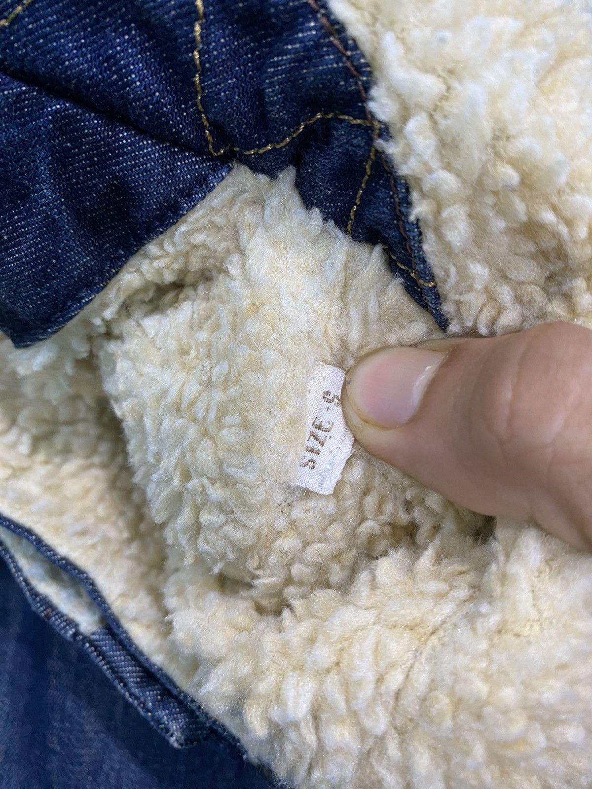 Diesel Diesel Denim Vest Jacket Sherpa Lining Sleeveless Zip Front Size US S / EU 44-46 / 1 - 17 Thumbnail