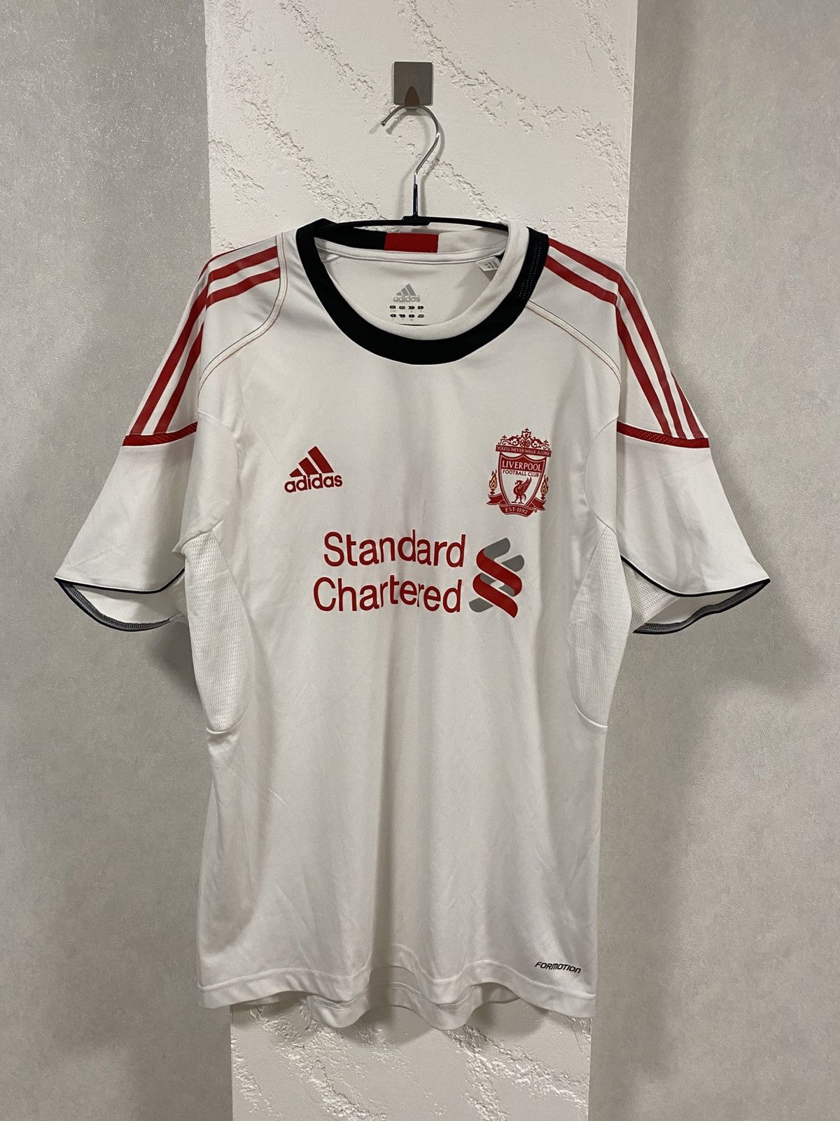 Adidas × Vintage Adidas Liverpool 2010 2011 Training Soccer Jersey Blokecore Size US XL / EU 56 / 4 - 1 Thumbnail