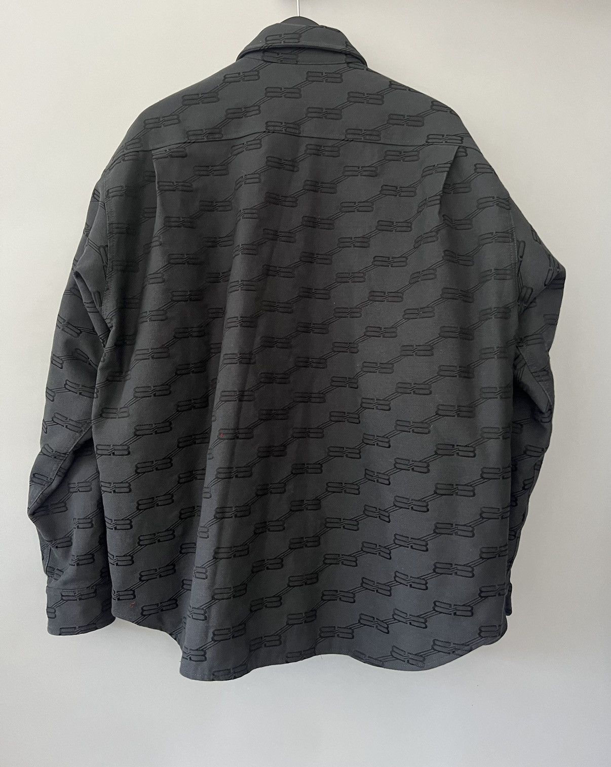 Balenciaga Balenciaga Monogram Padded Overshirt Size US L / EU 52-54 / 3 - 5 Thumbnail